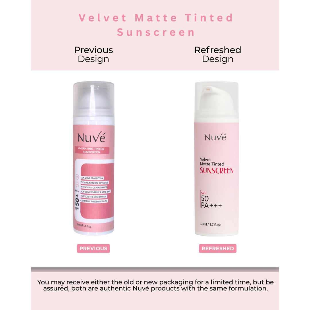 Nuvé International Facebook ad: Tired of skincare brands that make big promises…