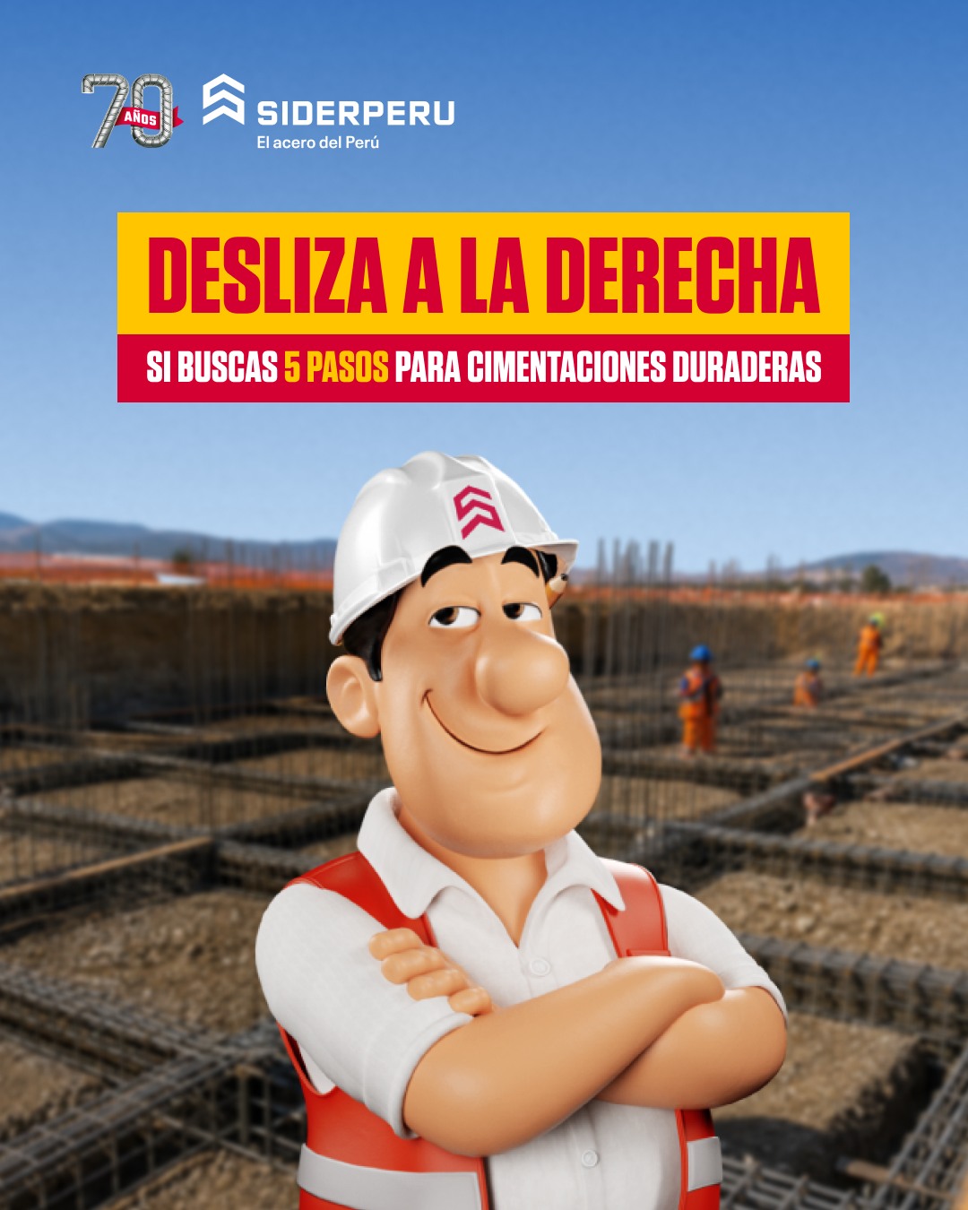 SIDERPERU Facebook ad: Desliza y descubre los 5 pasos esenciales para…