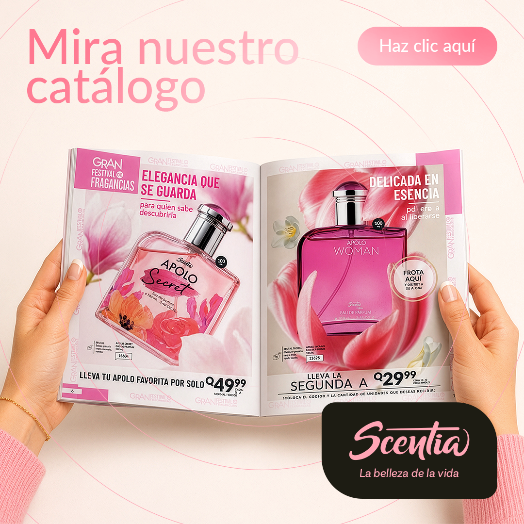 Scentia Centroamérica Facebook ad: INICIO | Scentia Perfumeria