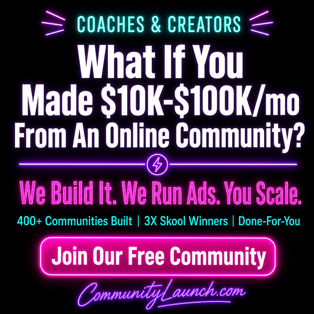 Christian Crenshaw Facebook ad: The DFY System Behind 400+ Profitable Communities!