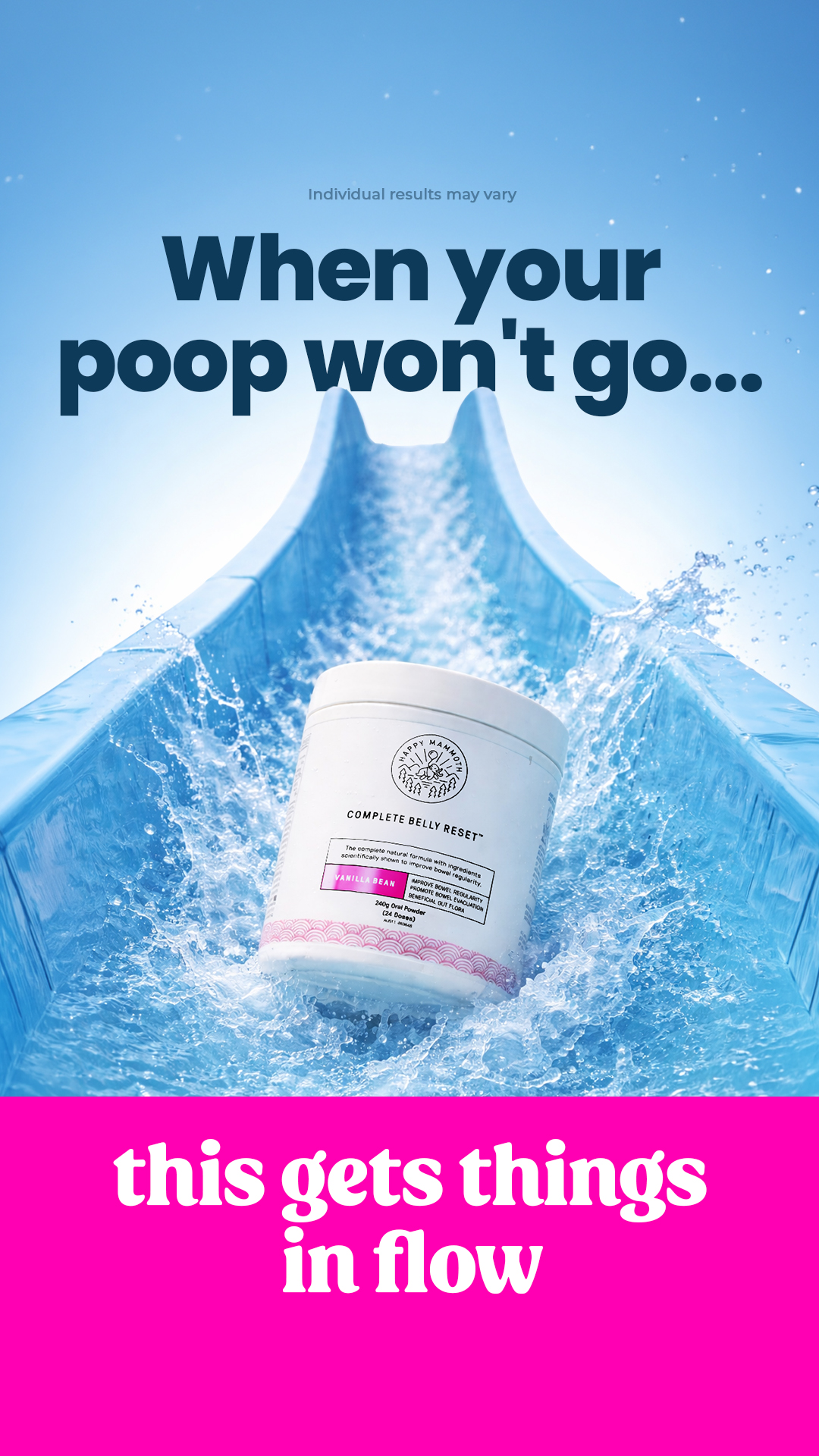 Happy Mammoth Facebook ad