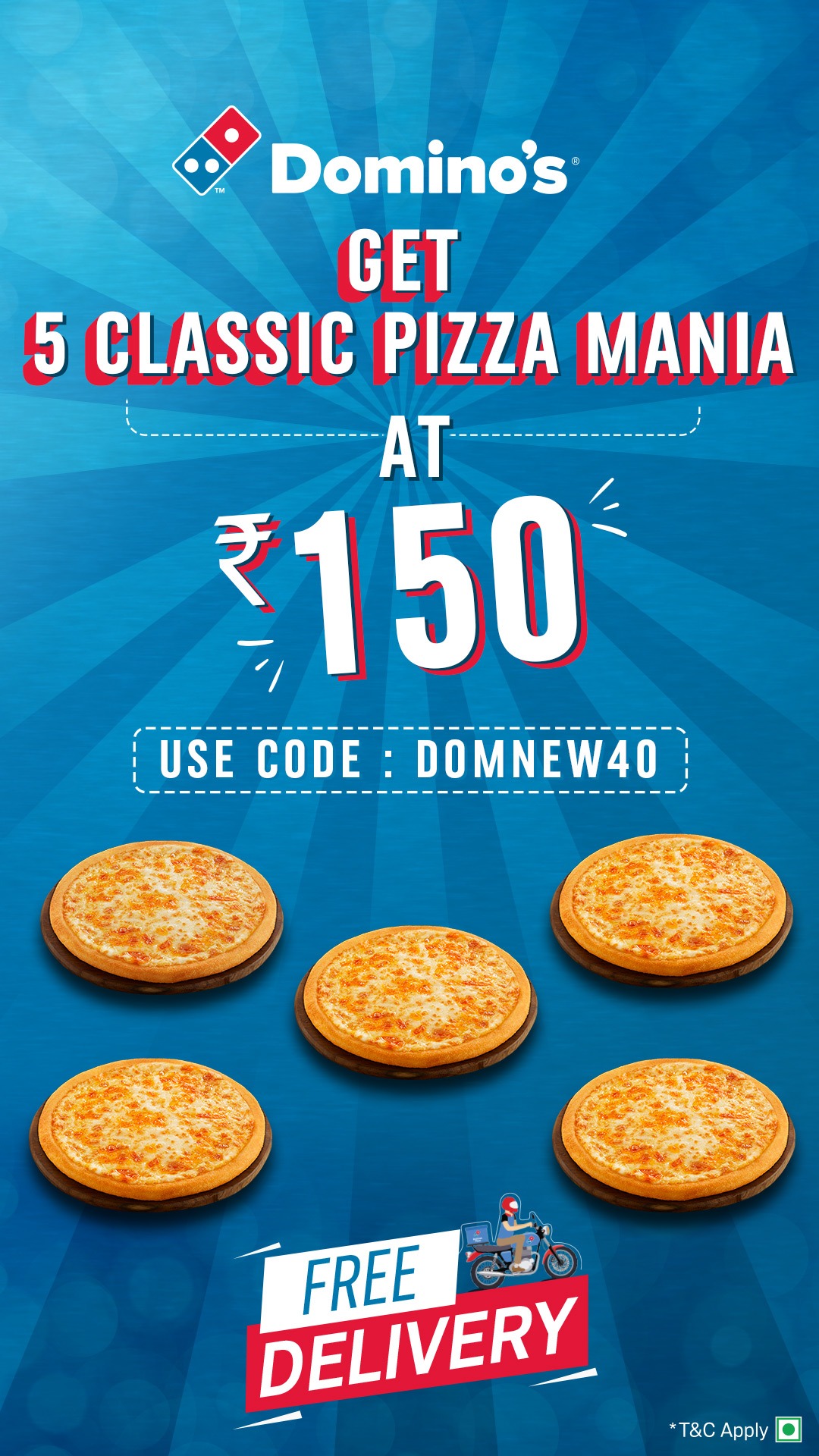 Domino's Pizza India Facebook ad