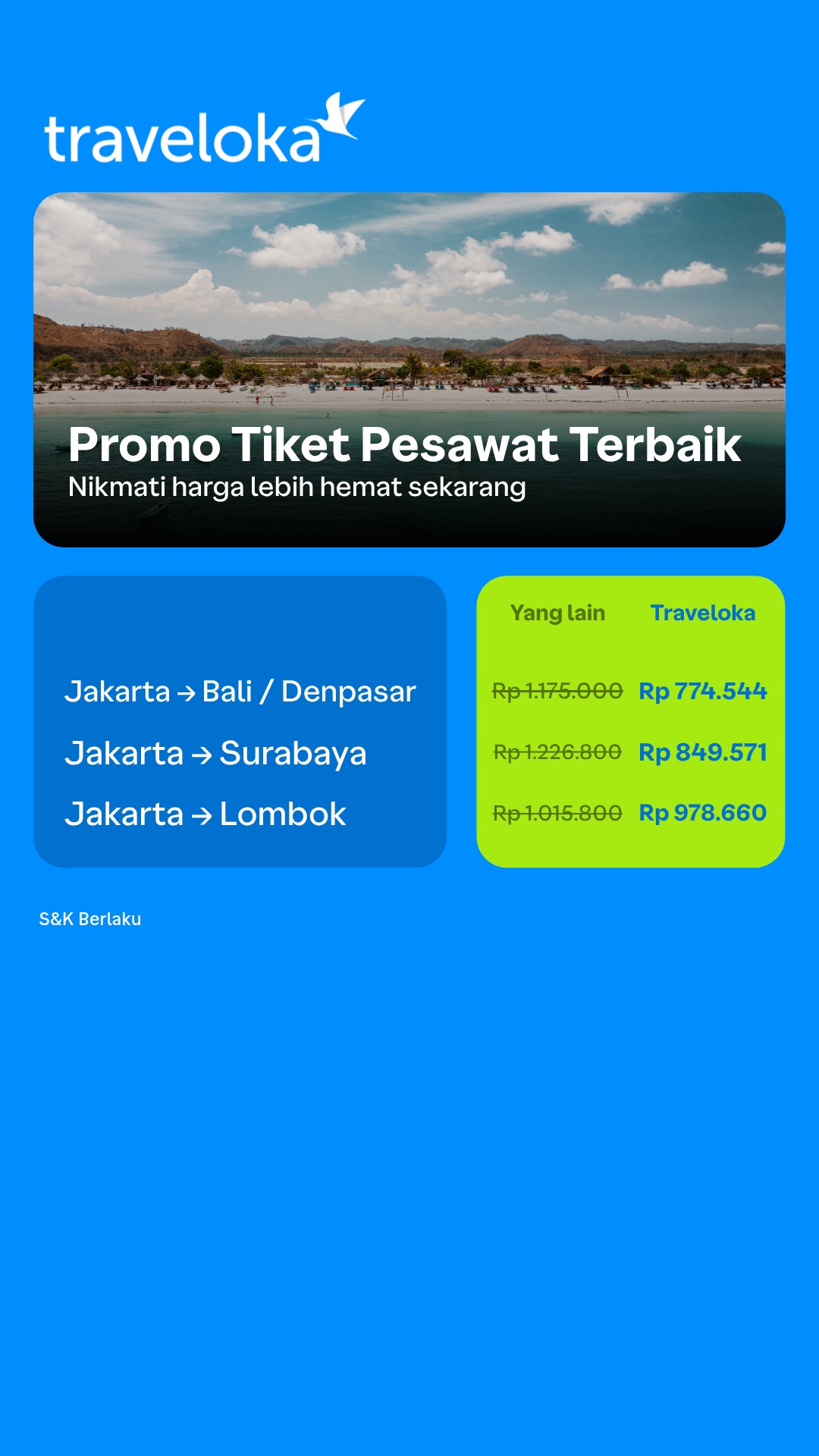 Traveloka Indonesia Facebook ad