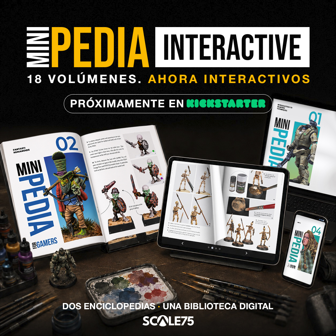 Scale 75 Facebook ad: MINIPEDIA INTERACTIVE en Kickstarter