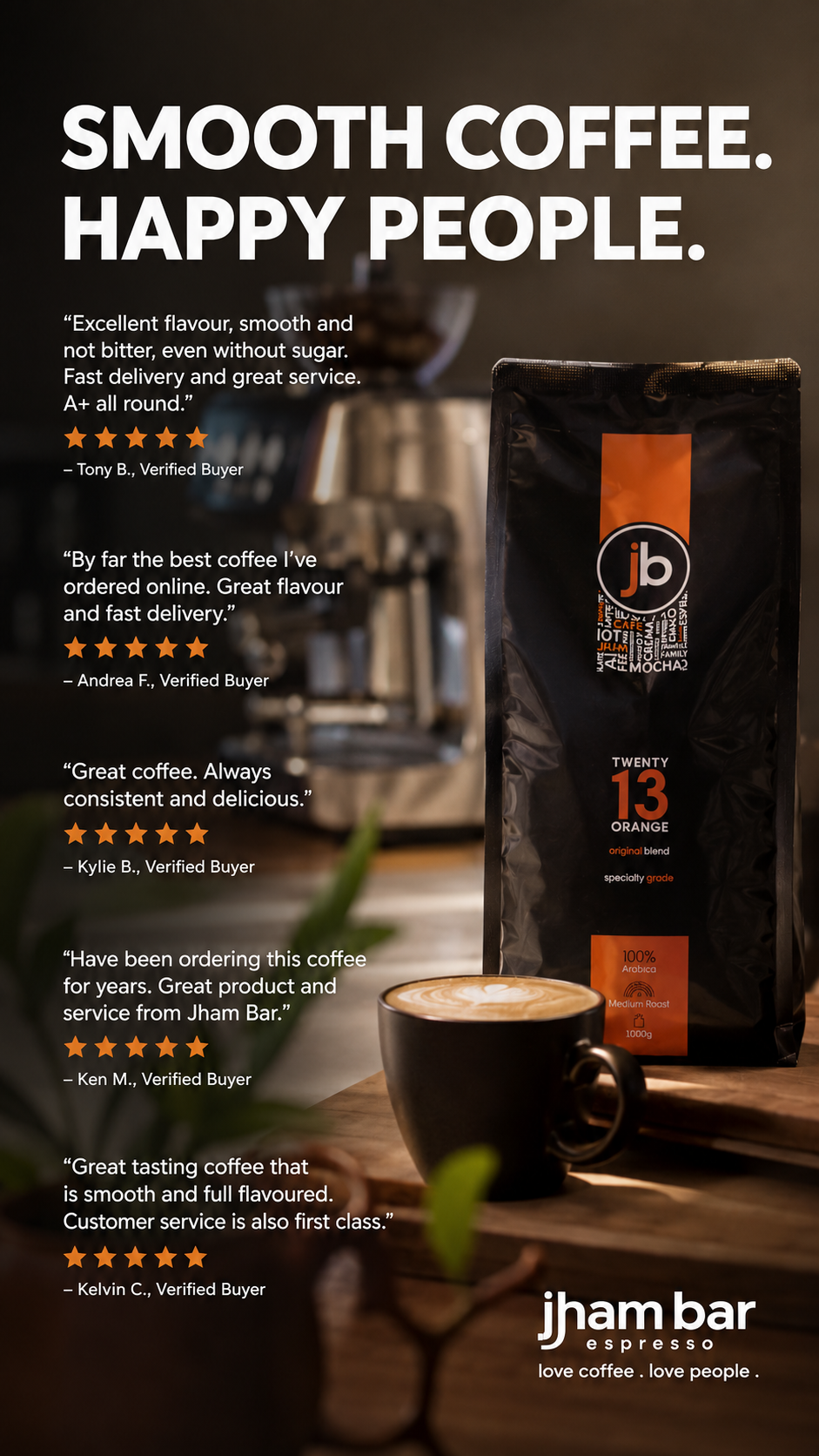 Jham Bar Espresso CQ Facebook ad