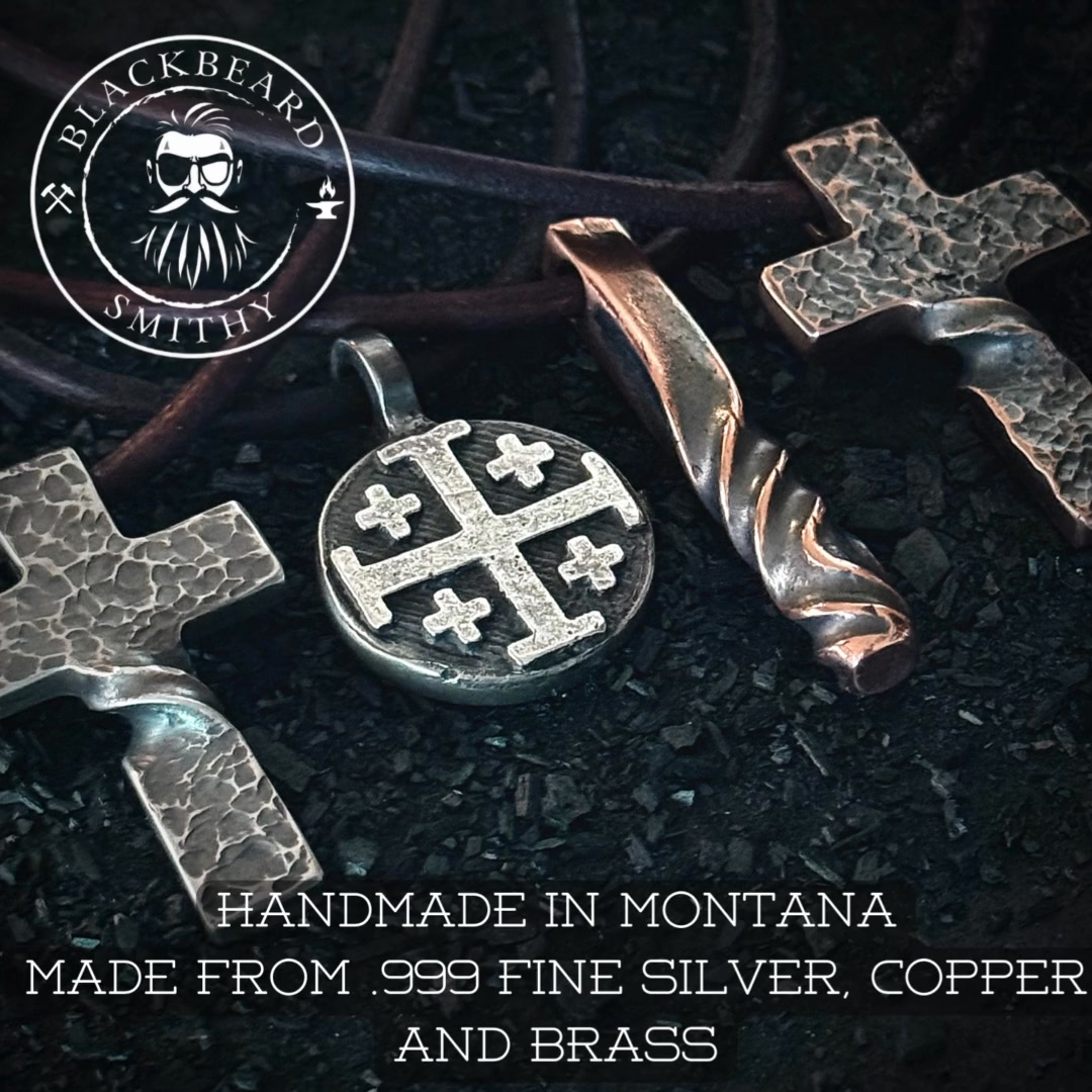 Blackbeard Smithy Facebook ad: Blackbeard Smithy, Hand Made in Montana