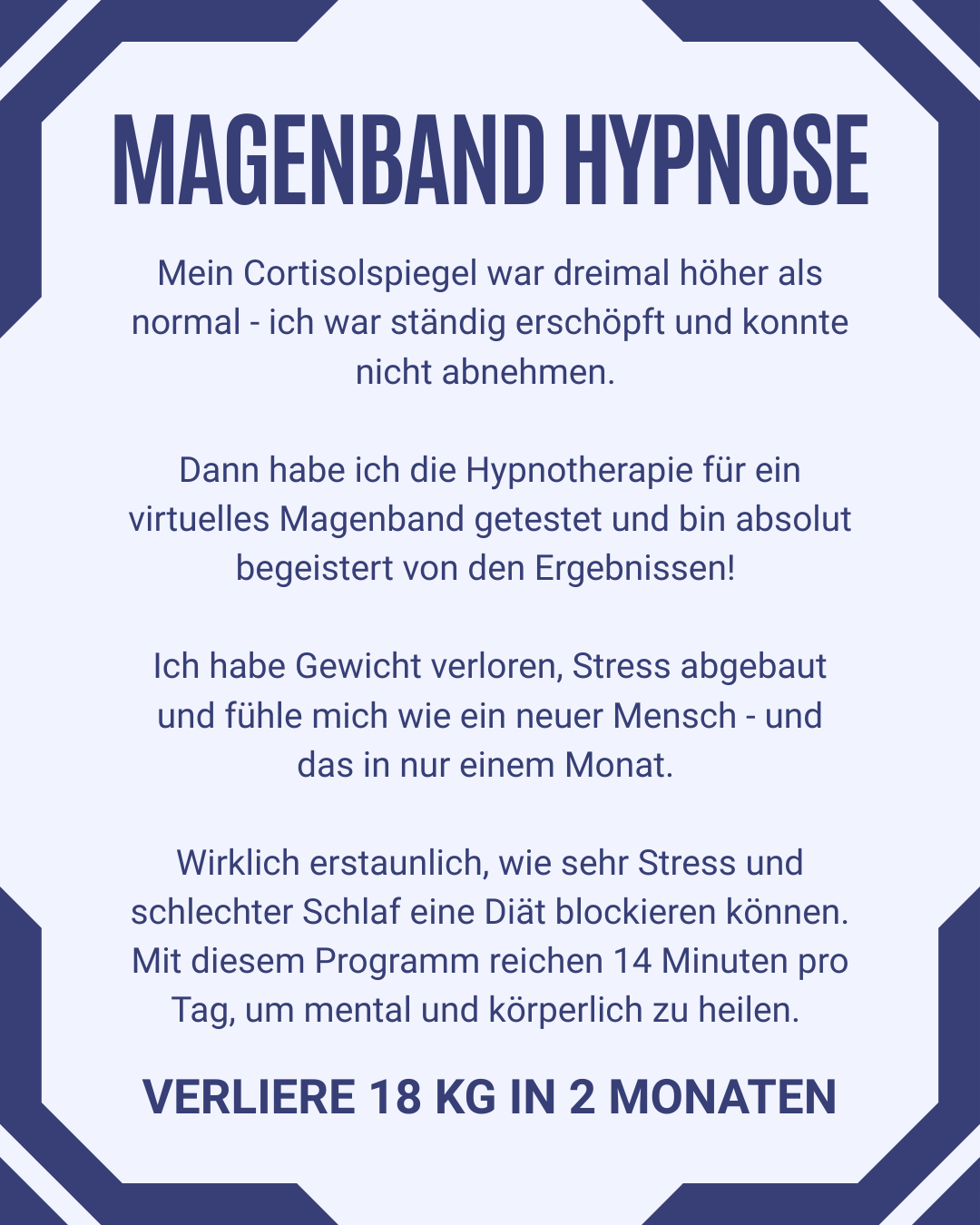 Hypnozio: power of hypnotherapy Facebook ad