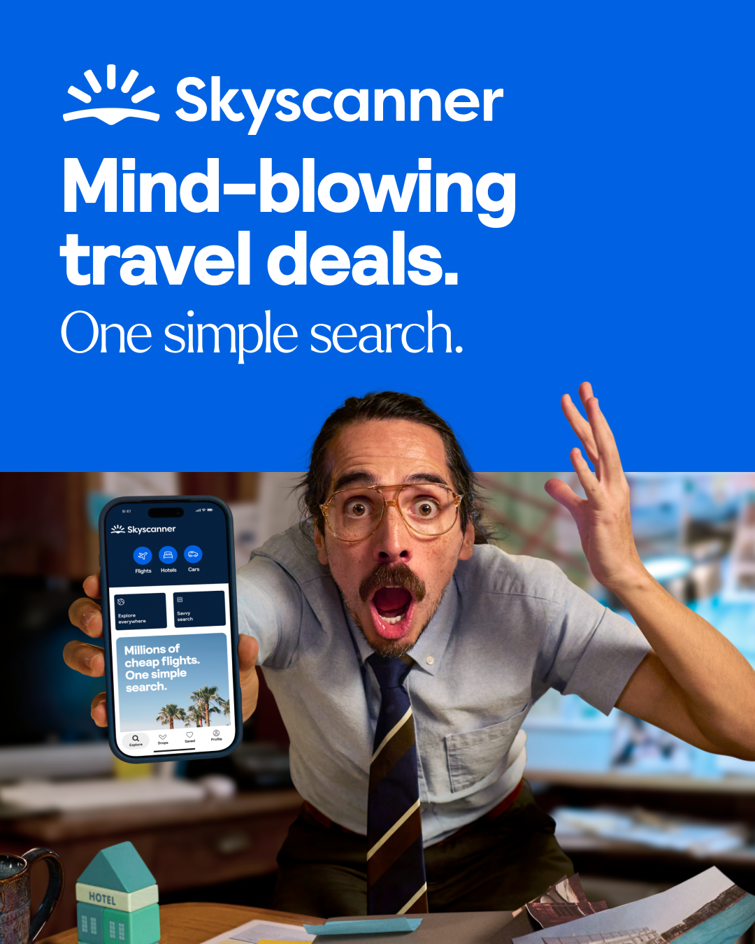 Skyscanner Facebook ad