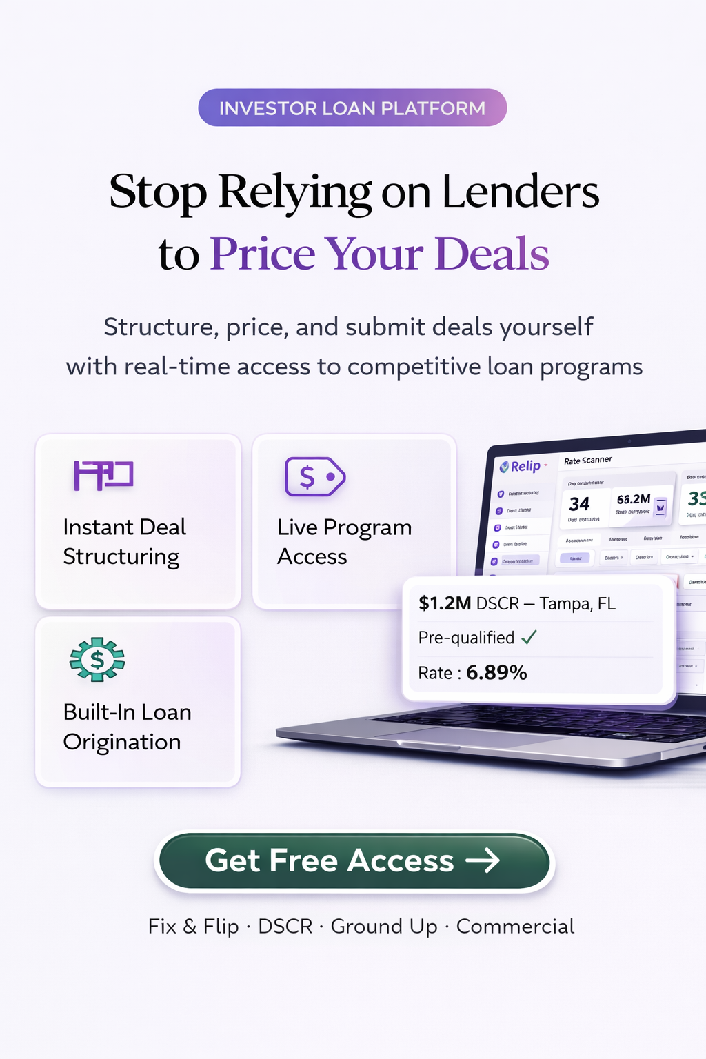 Relip Facebook ad