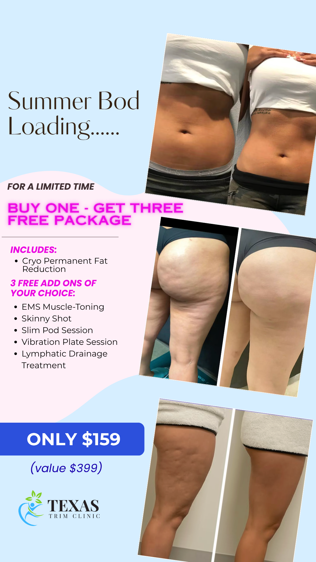Texas Trim Clinic Facebook ad from Jun 15, 2026