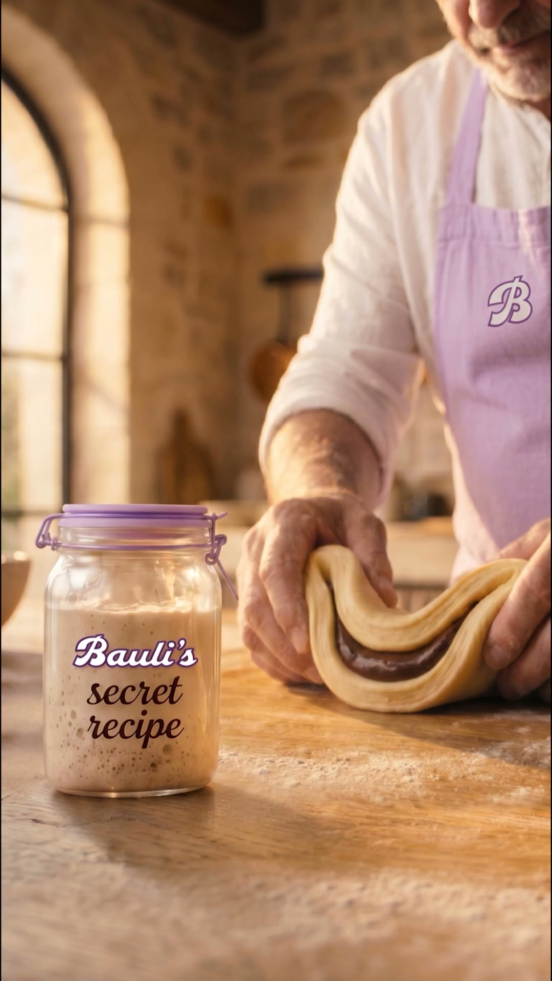Bauli Facebook ad: One Bite. Pure Happiness.