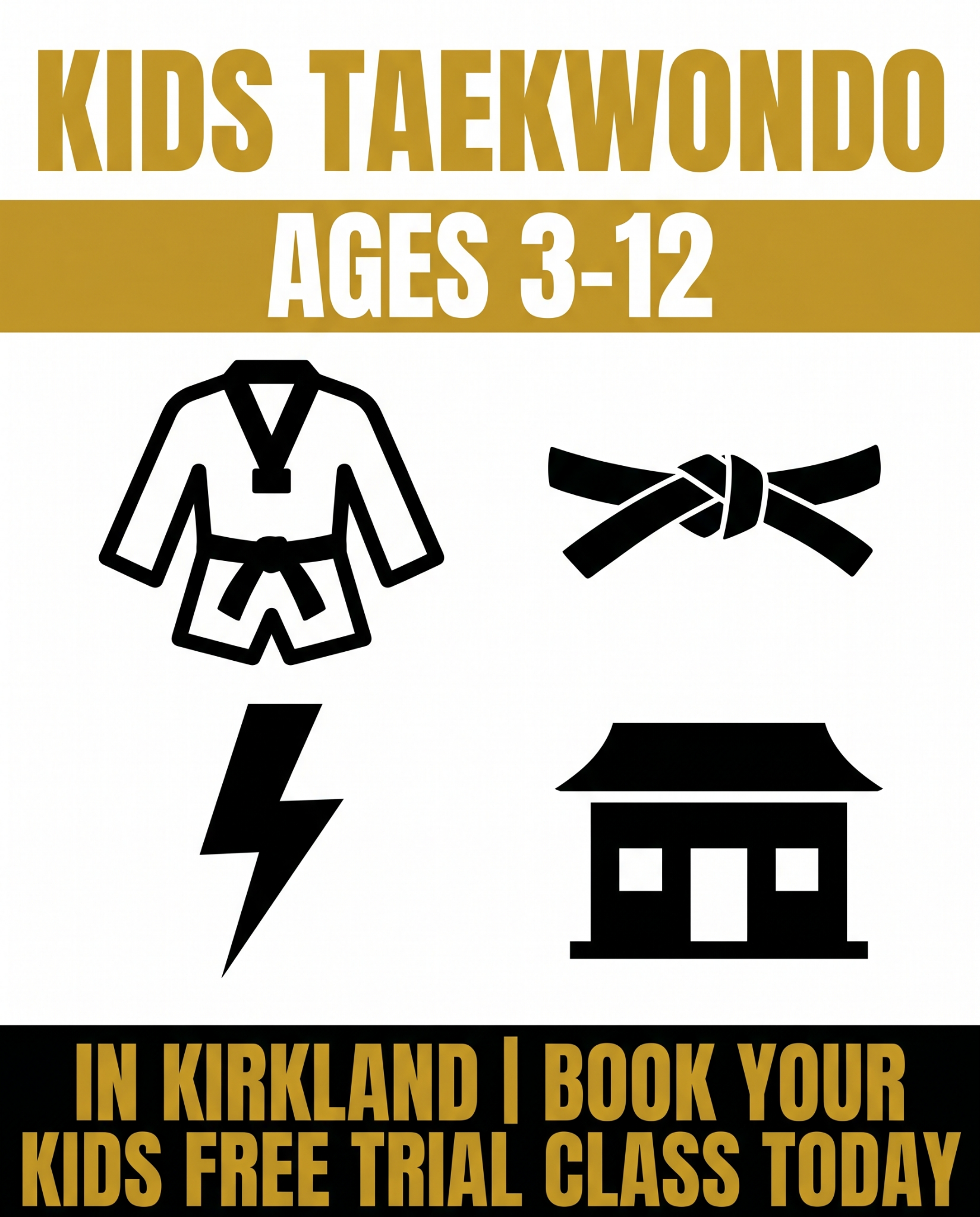 Eastside Taekwondo Tigers Facebook ad