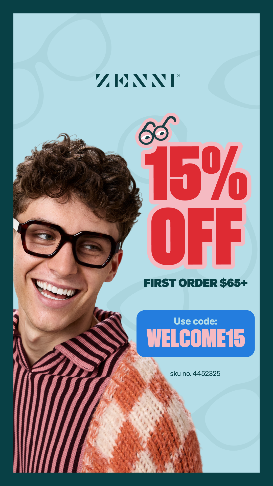 Zenni Optical Facebook ad