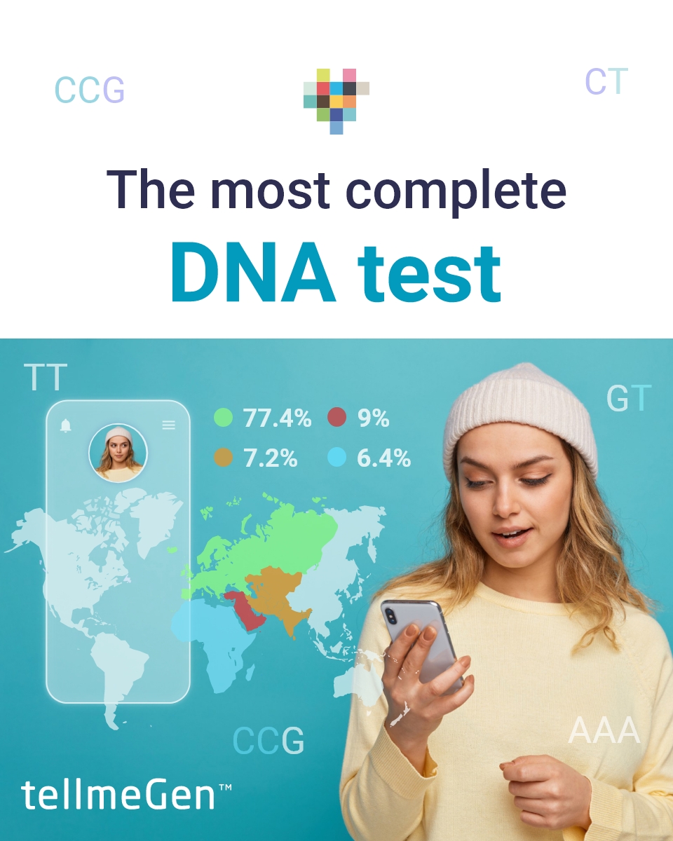 TellmeGen English Facebook ad from Jan 16, 2026