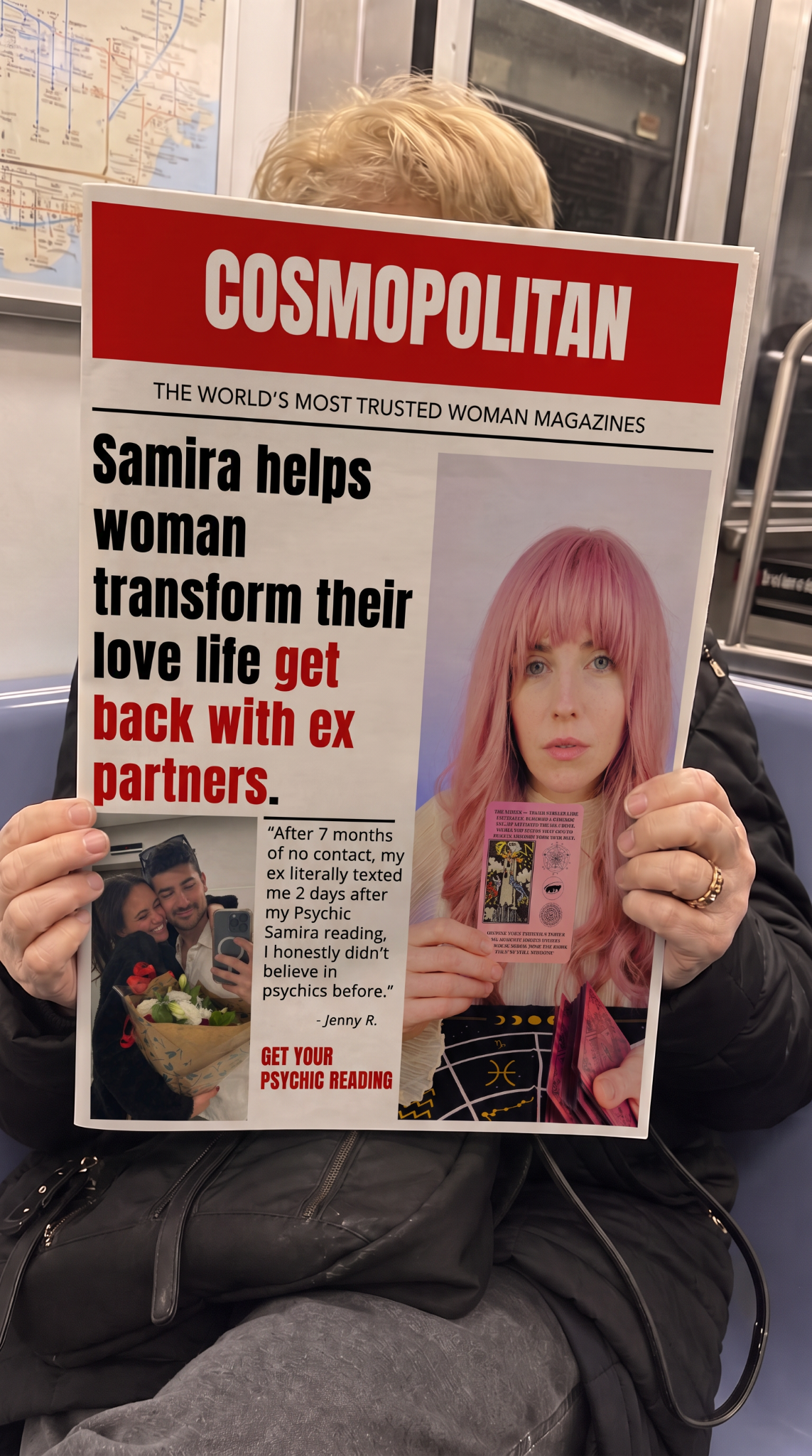 Psychic Samira Facebook ad