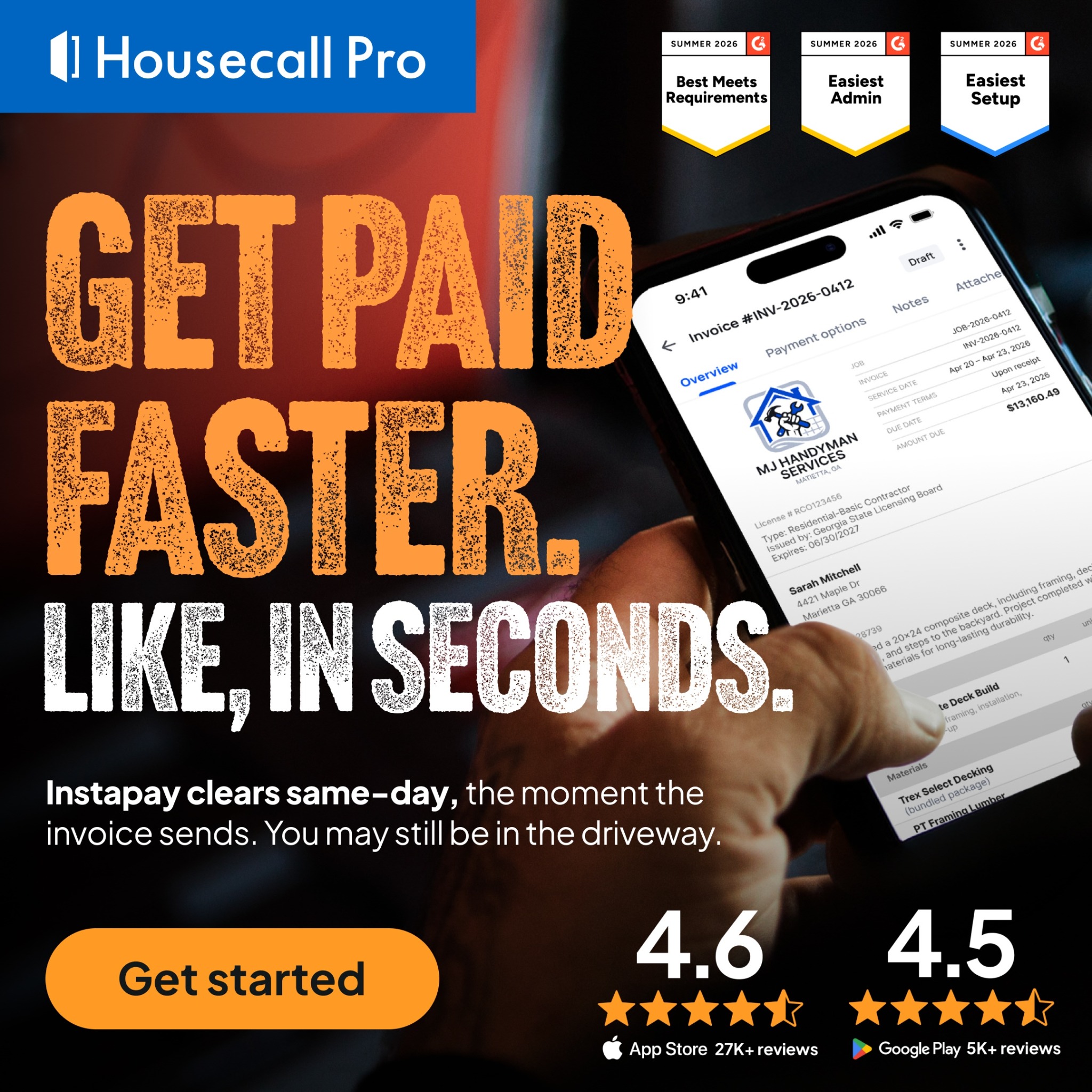 Housecall Pro Facebook ad