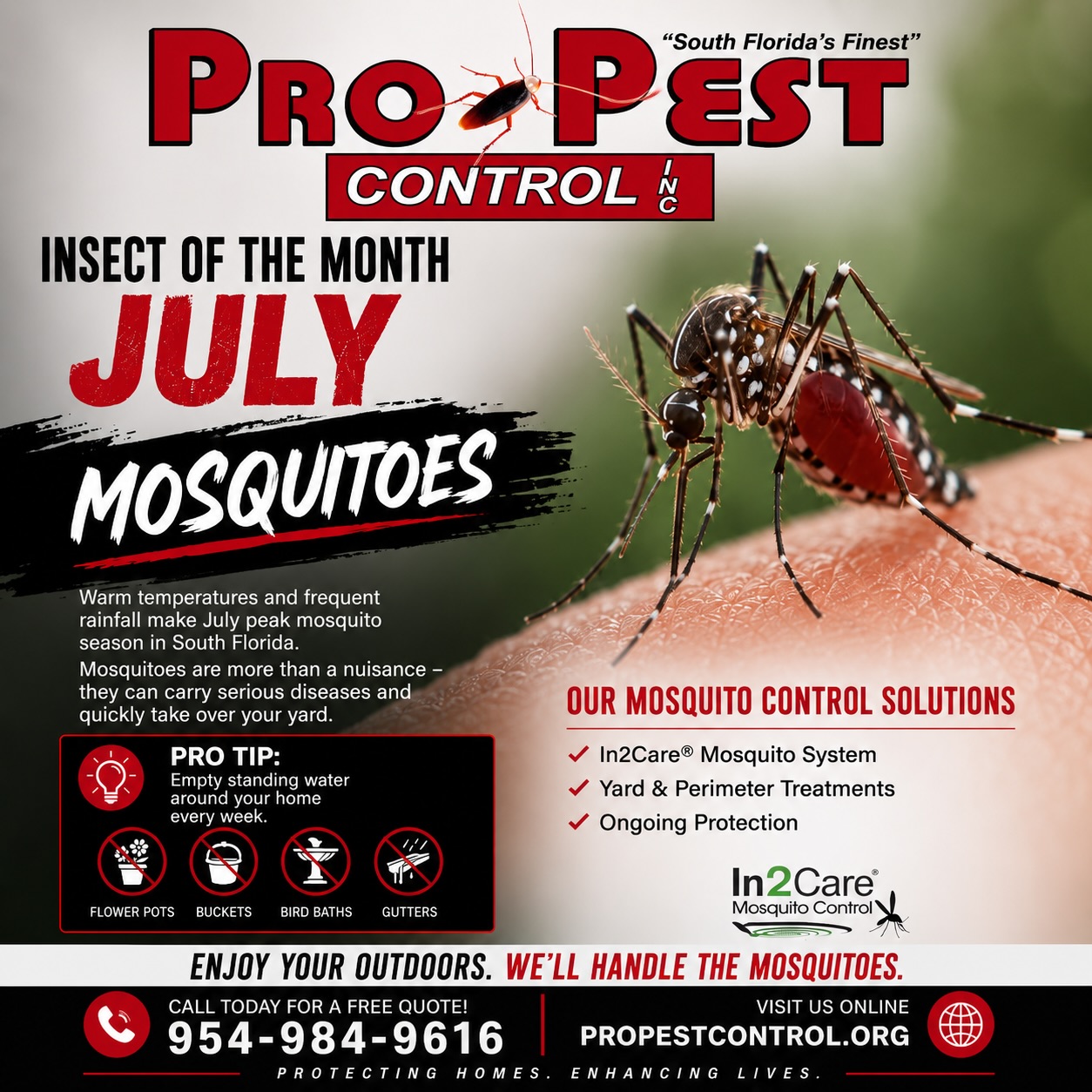 Pro Pest Control Inc. Facebook ad
