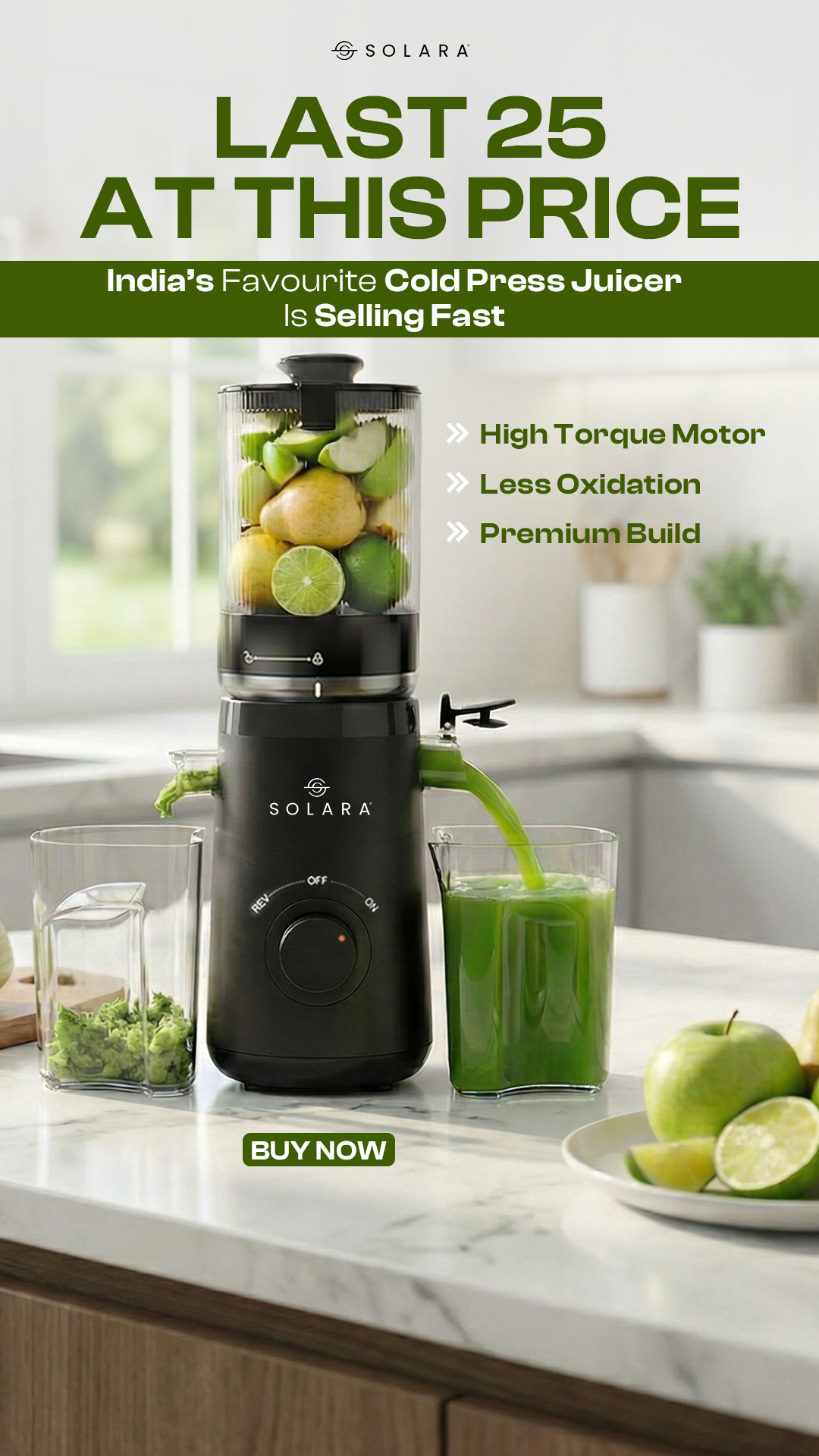 Solara Home Facebook ad