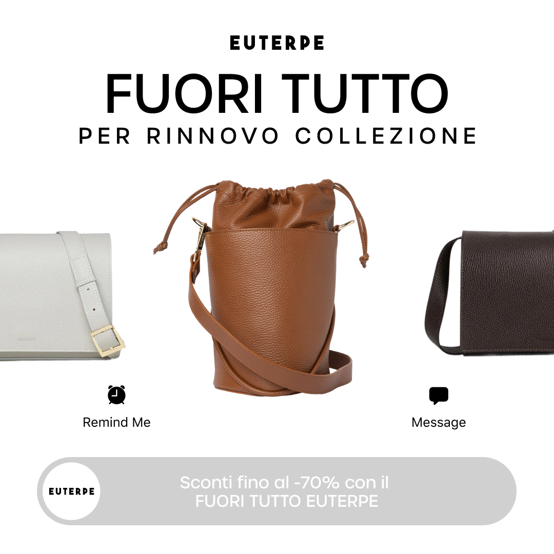 Euterpe Studio Facebook ad: Fuori tutto: fino a -70%