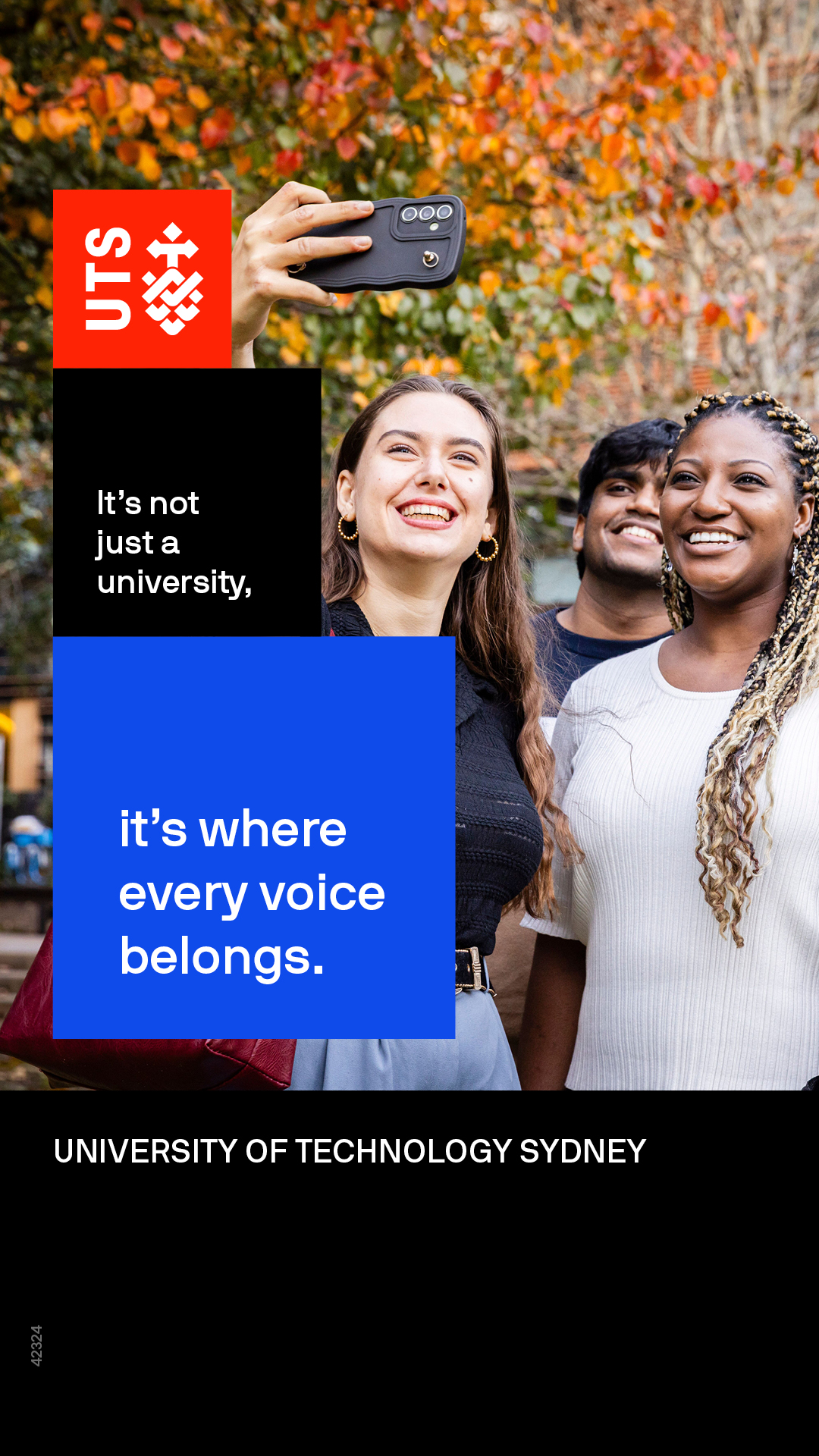 UTS International Students Facebook ad