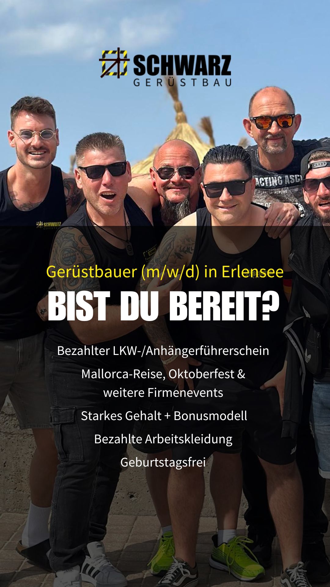 Schwarz Gerüstbau GmbH Facebook ad