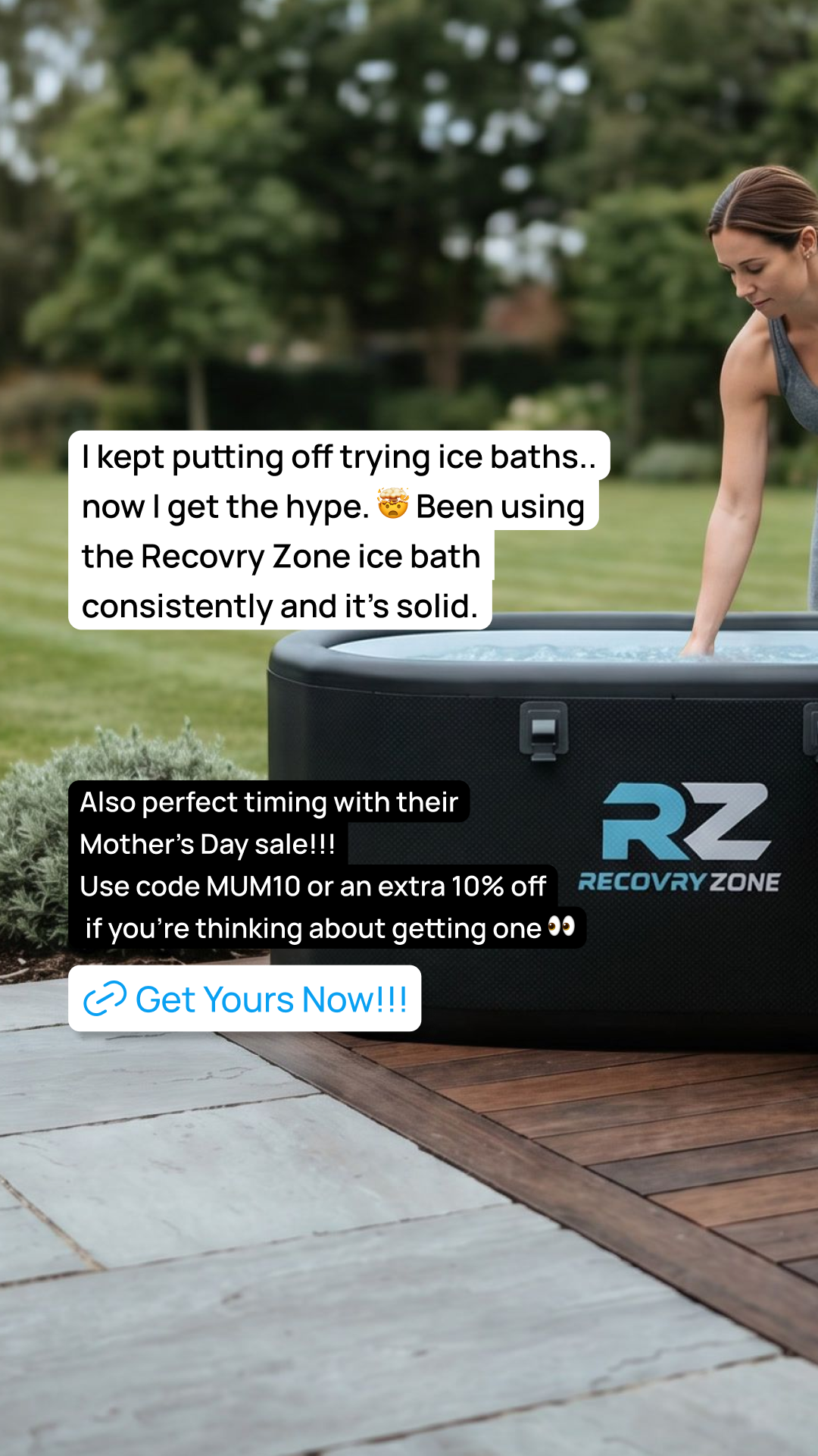 Recovry Zone Facebook ad