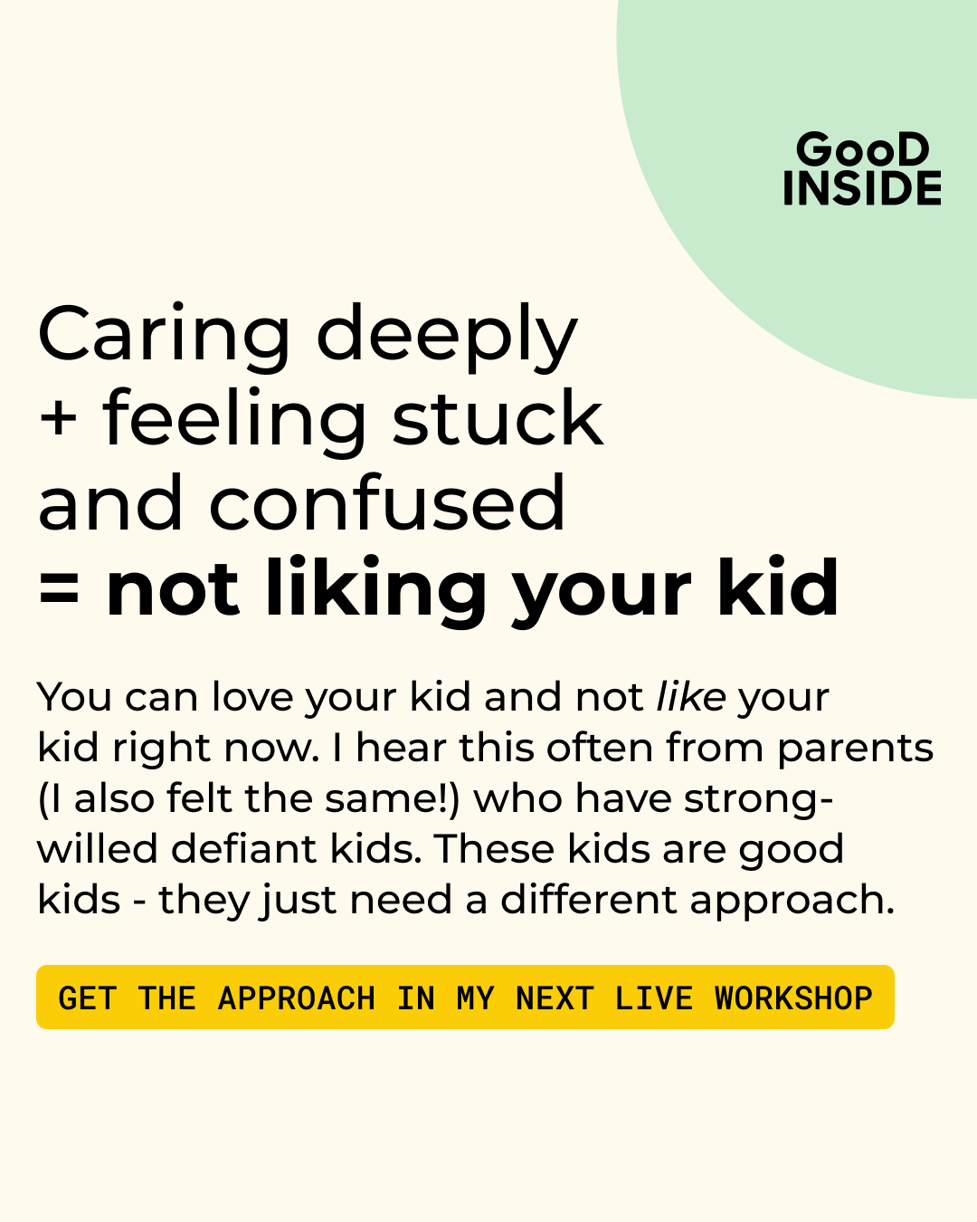 Dr. Becky at Good Inside Facebook ad
