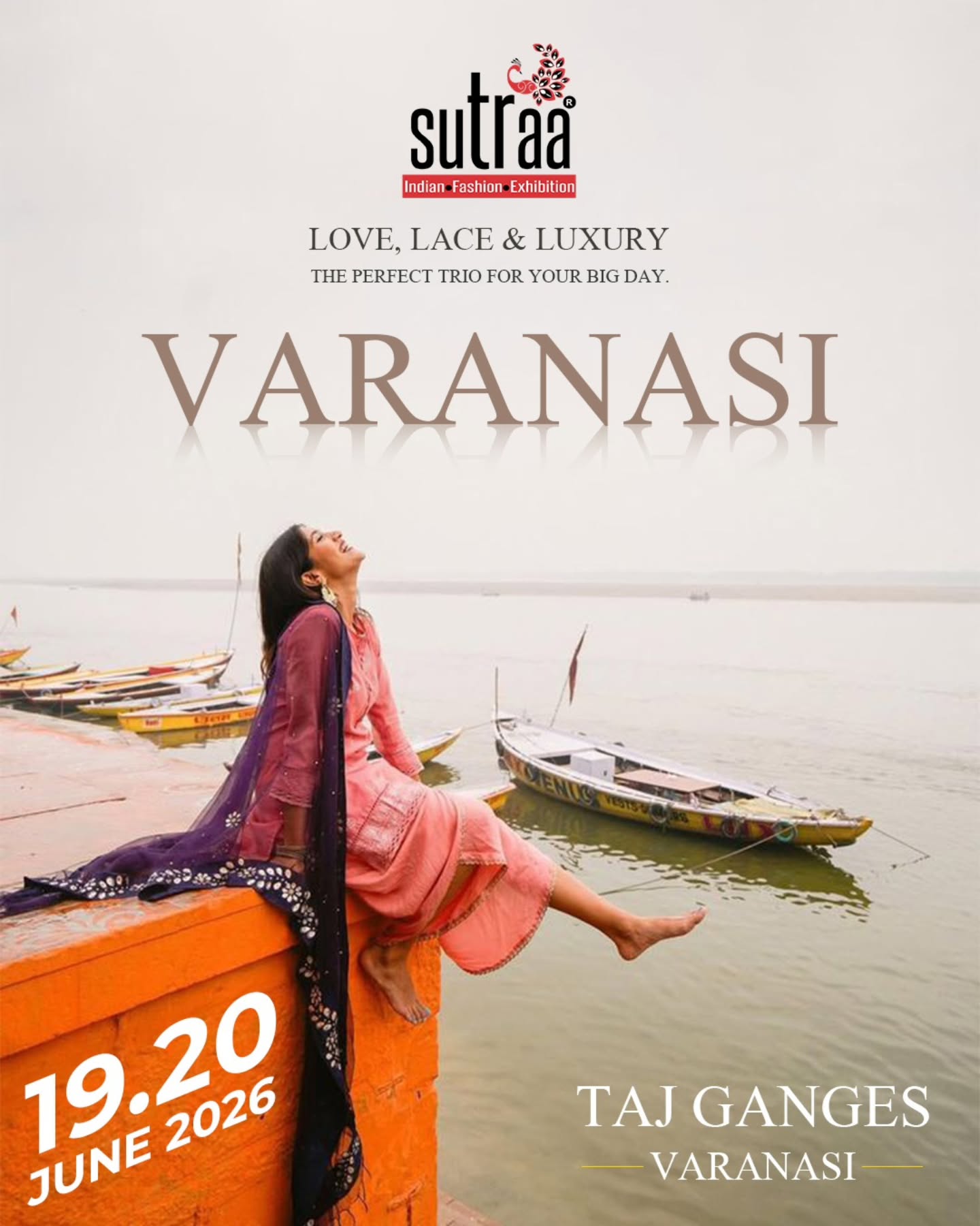 Sutraa Facebook ad: Stall Bookings Open for Varanasi Grand Launch!