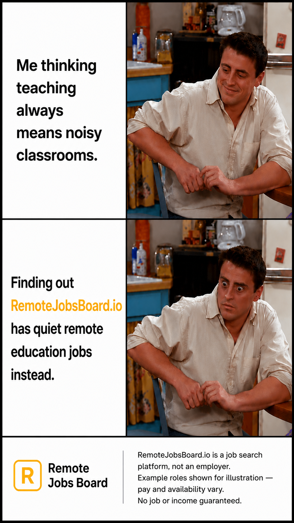 Remote Jobs Board - Work From Anywhere Facebook ad