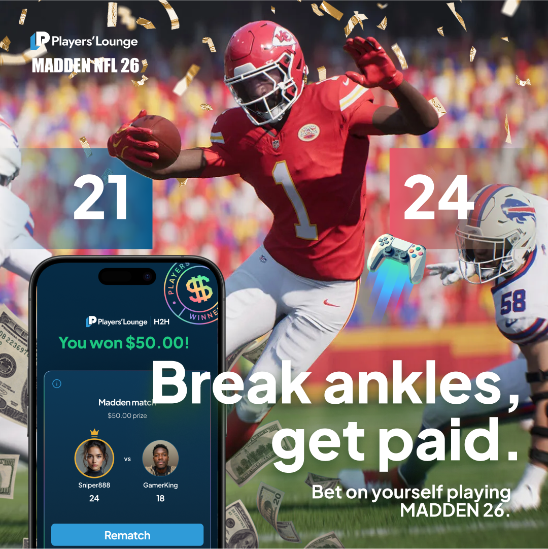 Players' Lounge Facebook ad from Sep 11, 2025