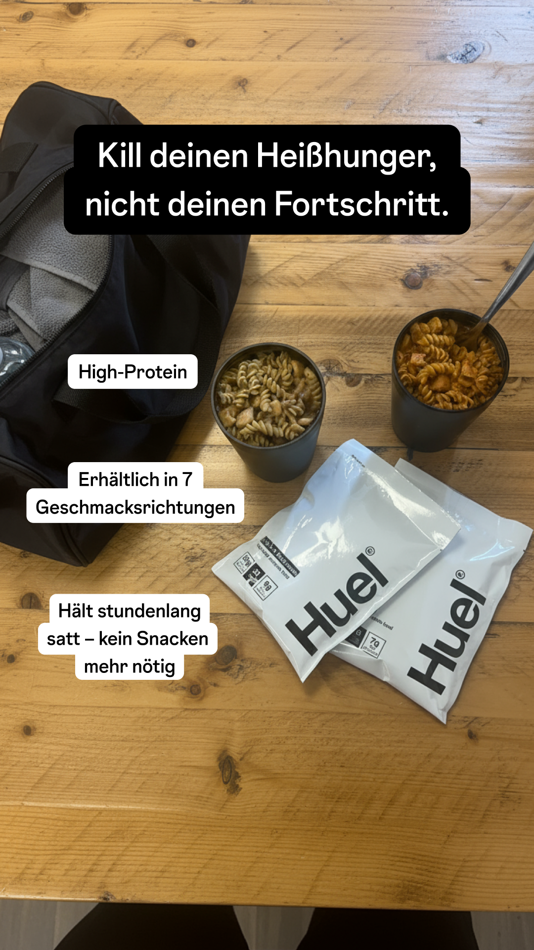 Huel Facebook ad