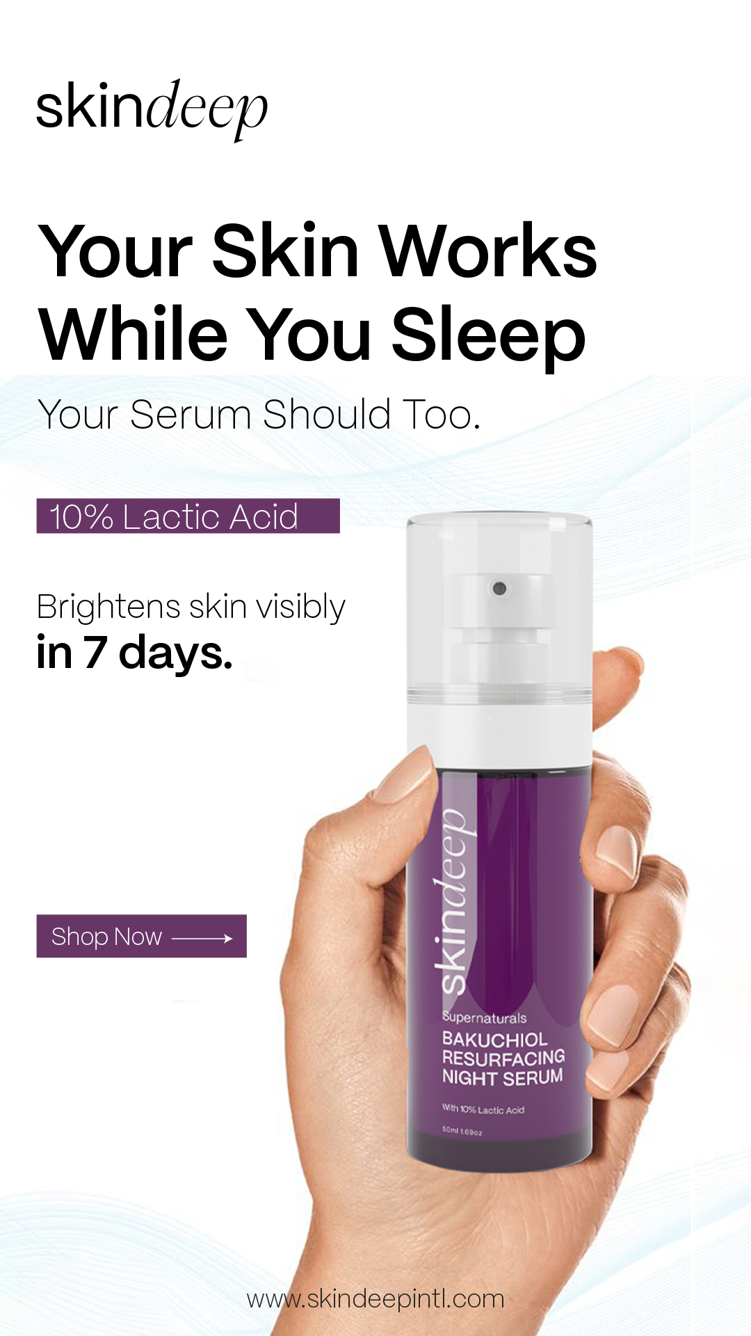 Skin Deep Facebook ad