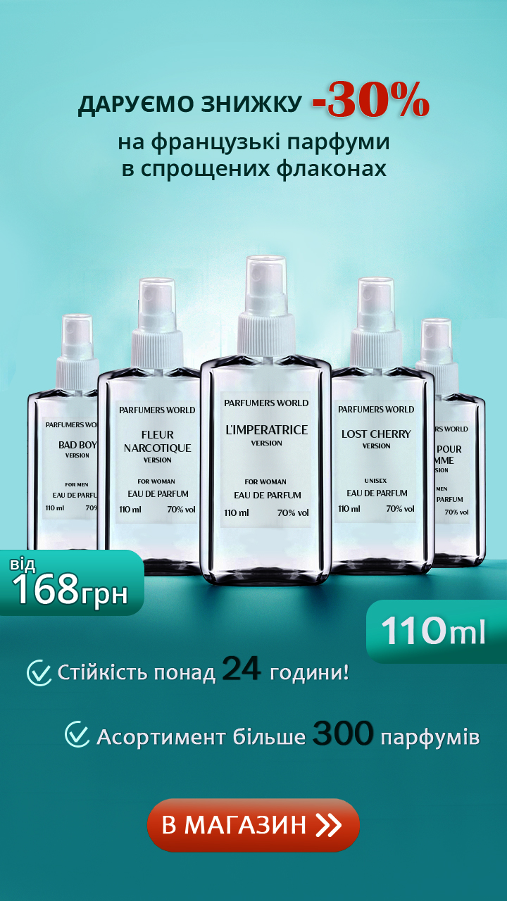 Парфюмерия от Parfumers World Facebook ad