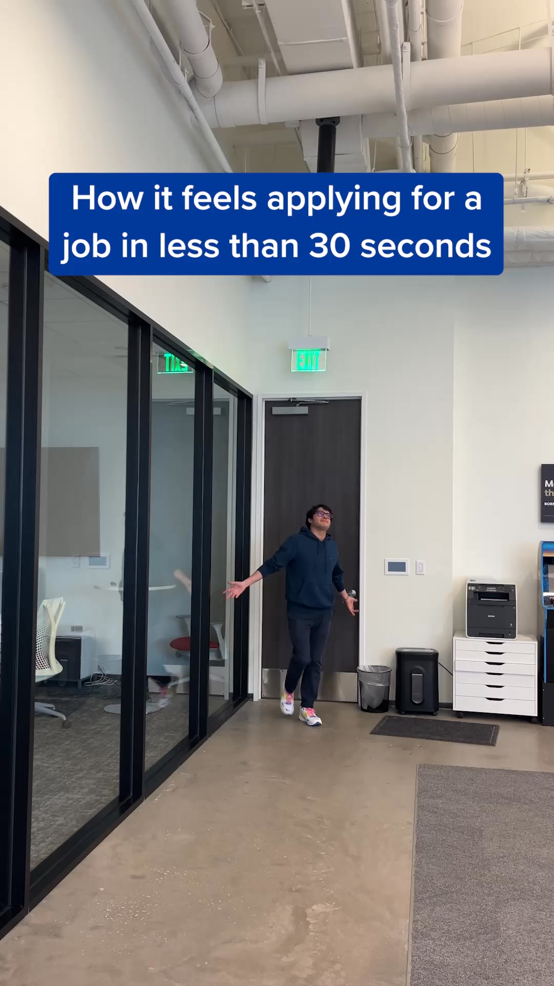 Indeed Facebook ad: Great jobs await on Indeed