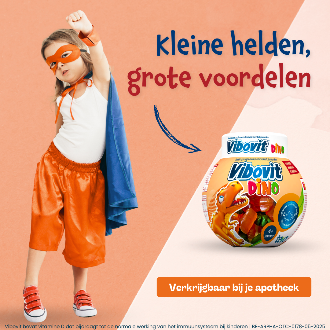 Vibovit Belgium Facebook ad: Verkrijgbaar bij jouw apotheek