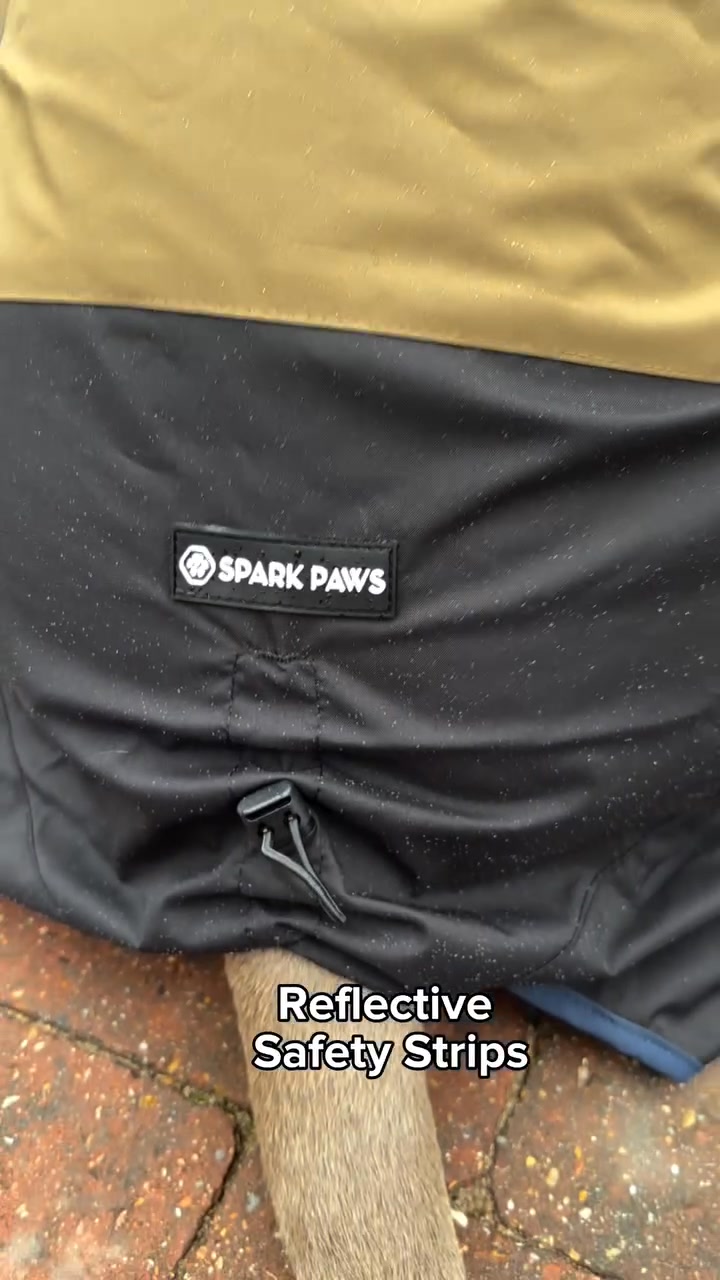 Spark Paws Facebook ad: Breatheshield Dog Raincoat