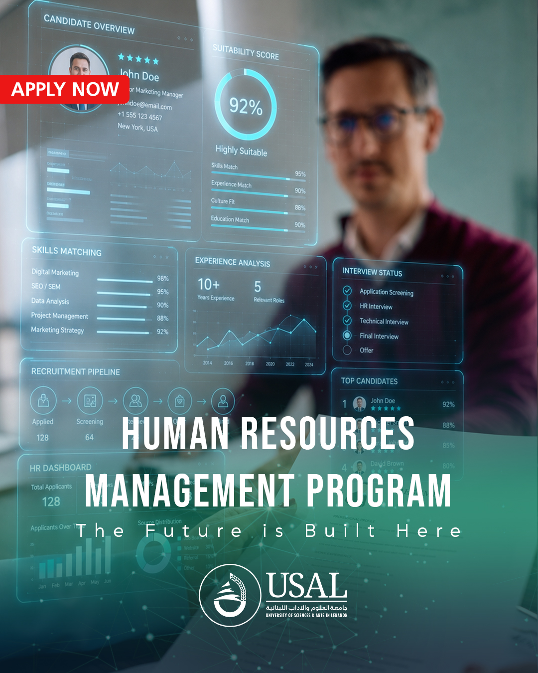 University of Sciences & Arts in Lebanon - USAL Facebook ad: University of Sciences and Arts in Lebanon - USAL