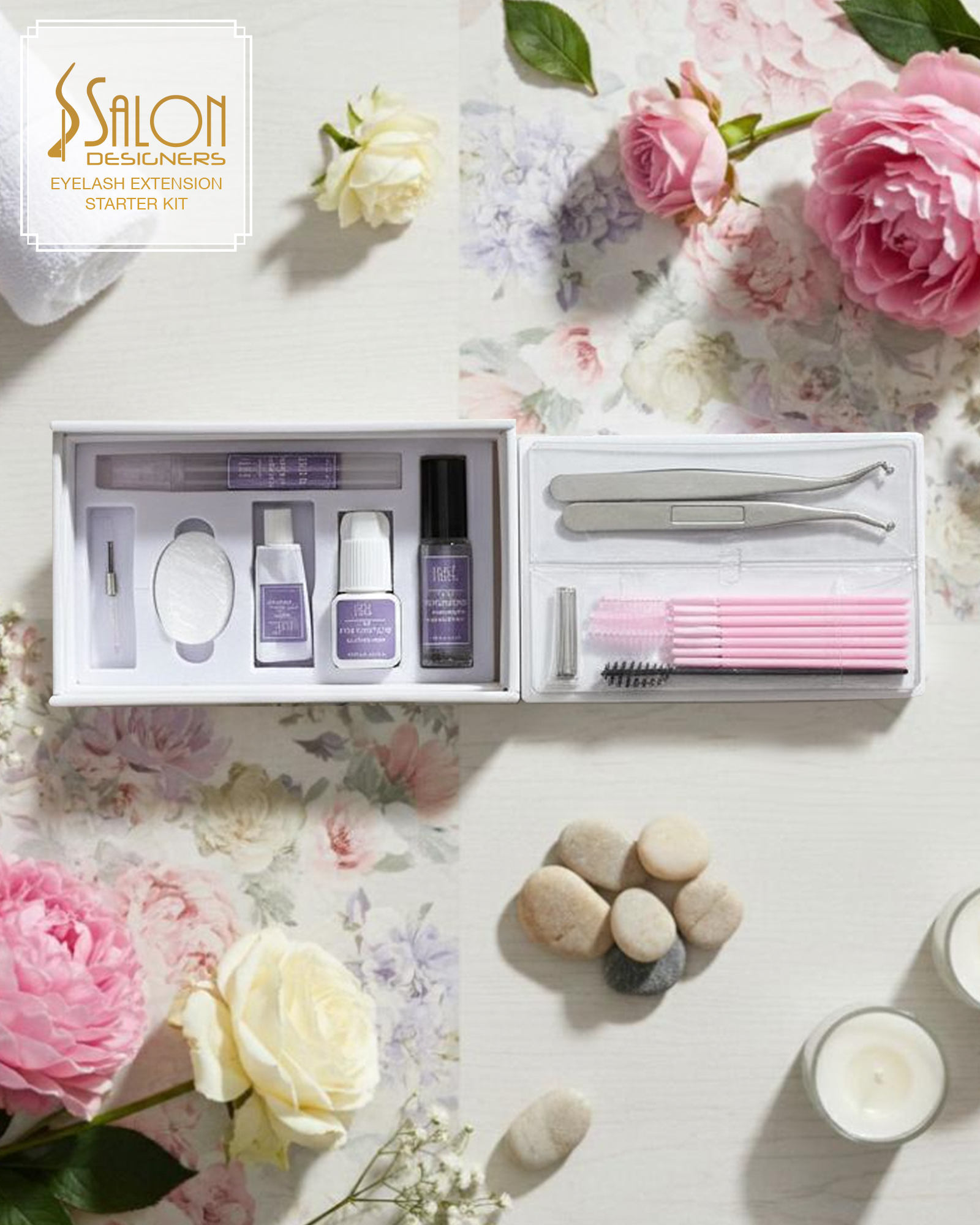 Salon Designers Facebook ad: Eyelash Extension & Lifting Master Kit has everything…