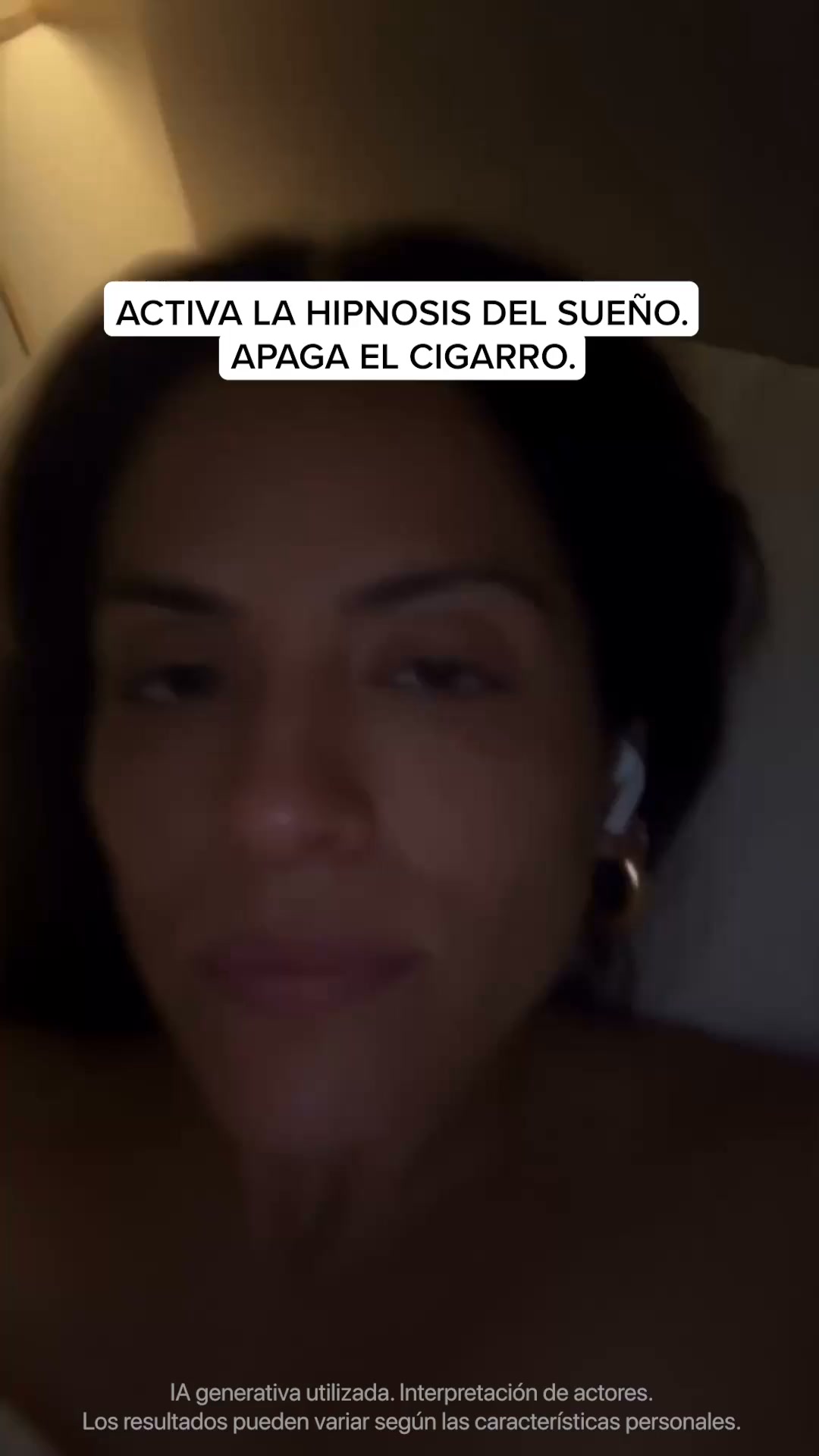 Hypnosis to Stop Smoking Facebook ad: Deja de fumar con la hipnoterapia