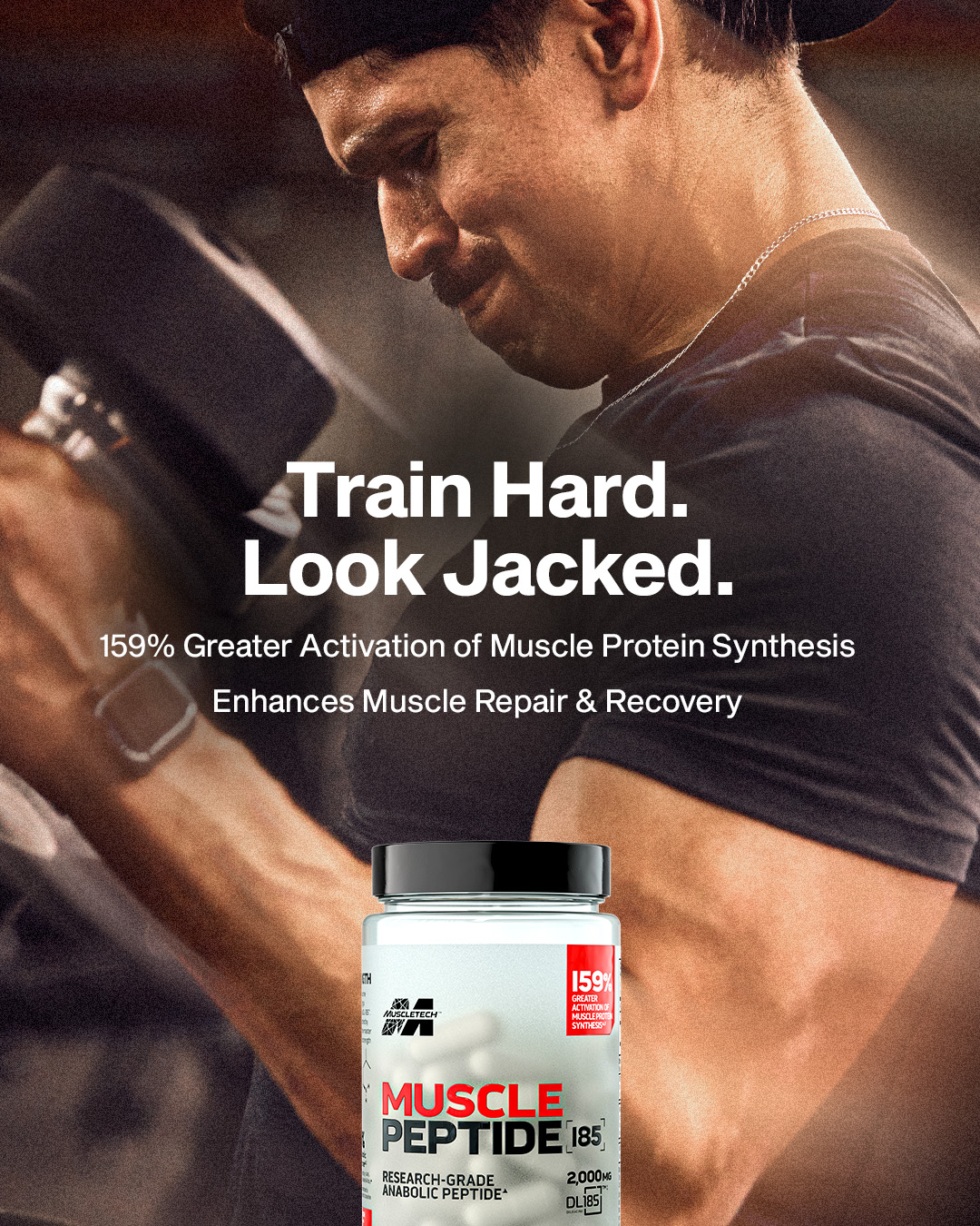 MuscleTech Facebook ad