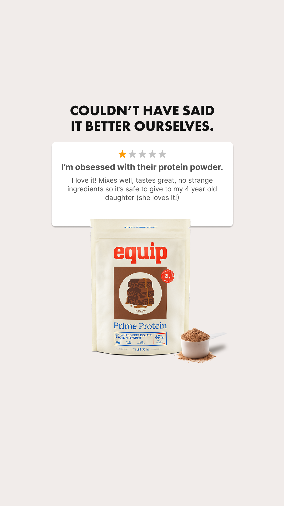 Equip Facebook ad