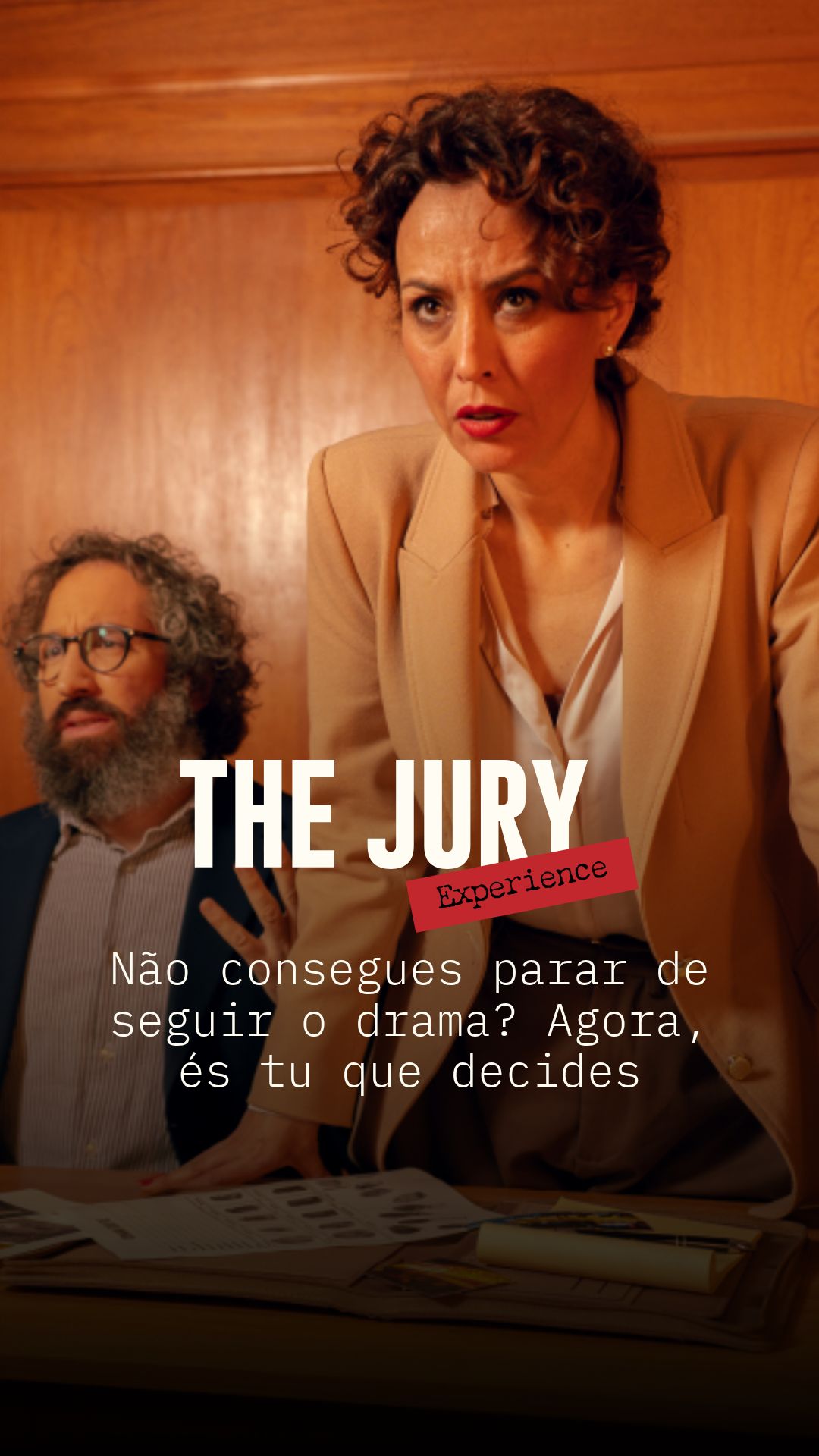 The Jury Experience Facebook ad