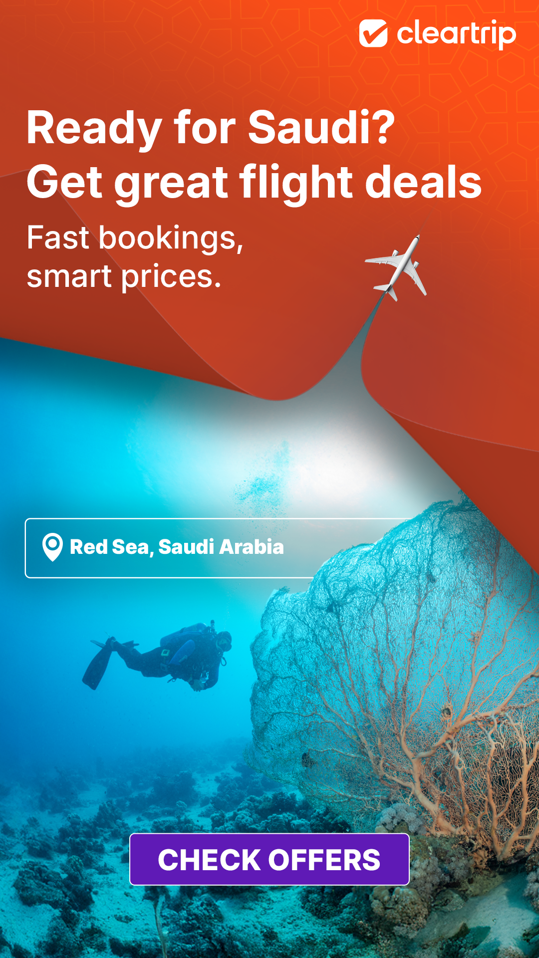 Cleartrip Facebook ad