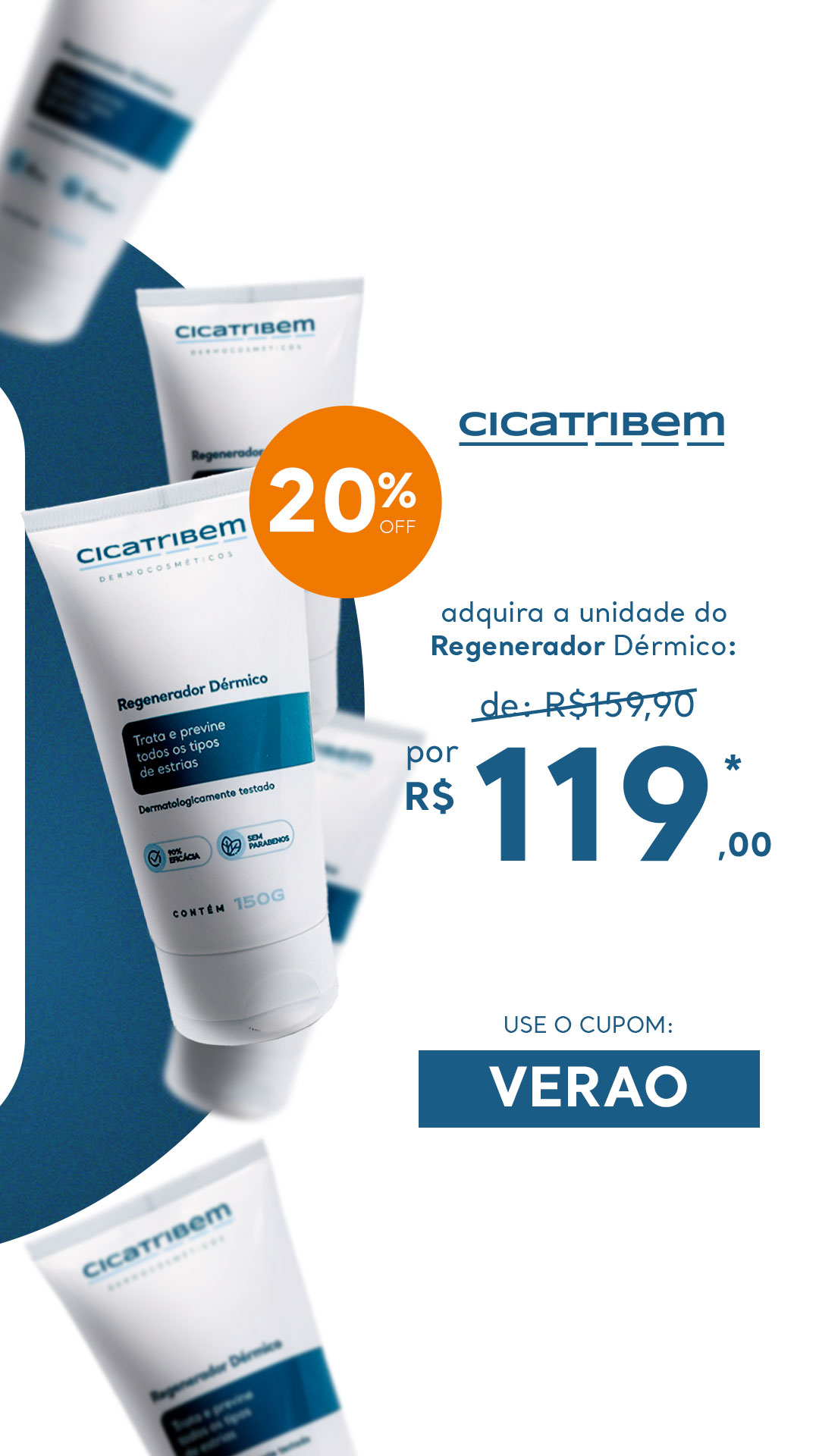 Cicatribem Facebook ad