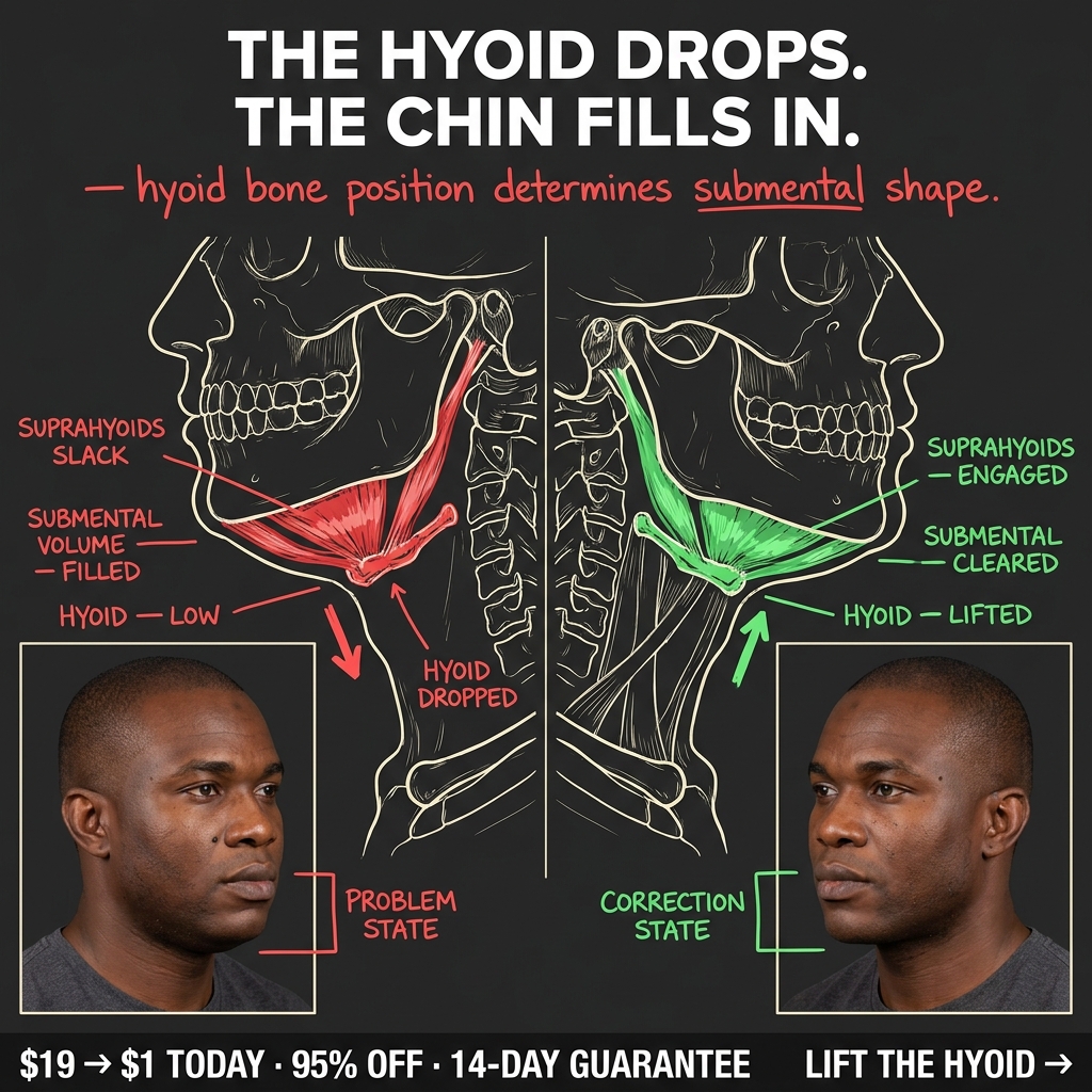 Faceplastica & Biohacking Program for Men Facebook ad: Your double chin isn't fat