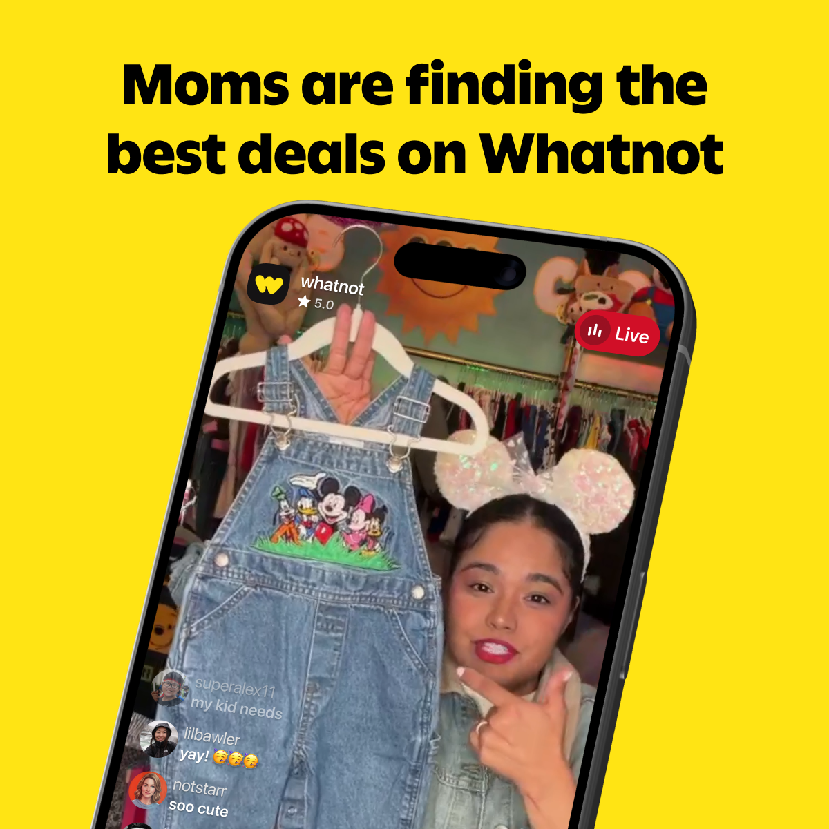 Whatnot Facebook ad