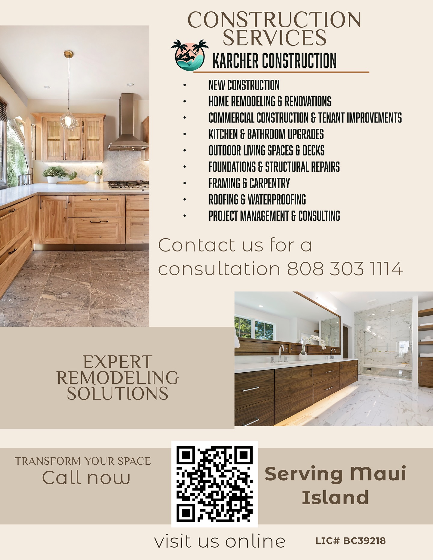 Karcher construction Facebook ad