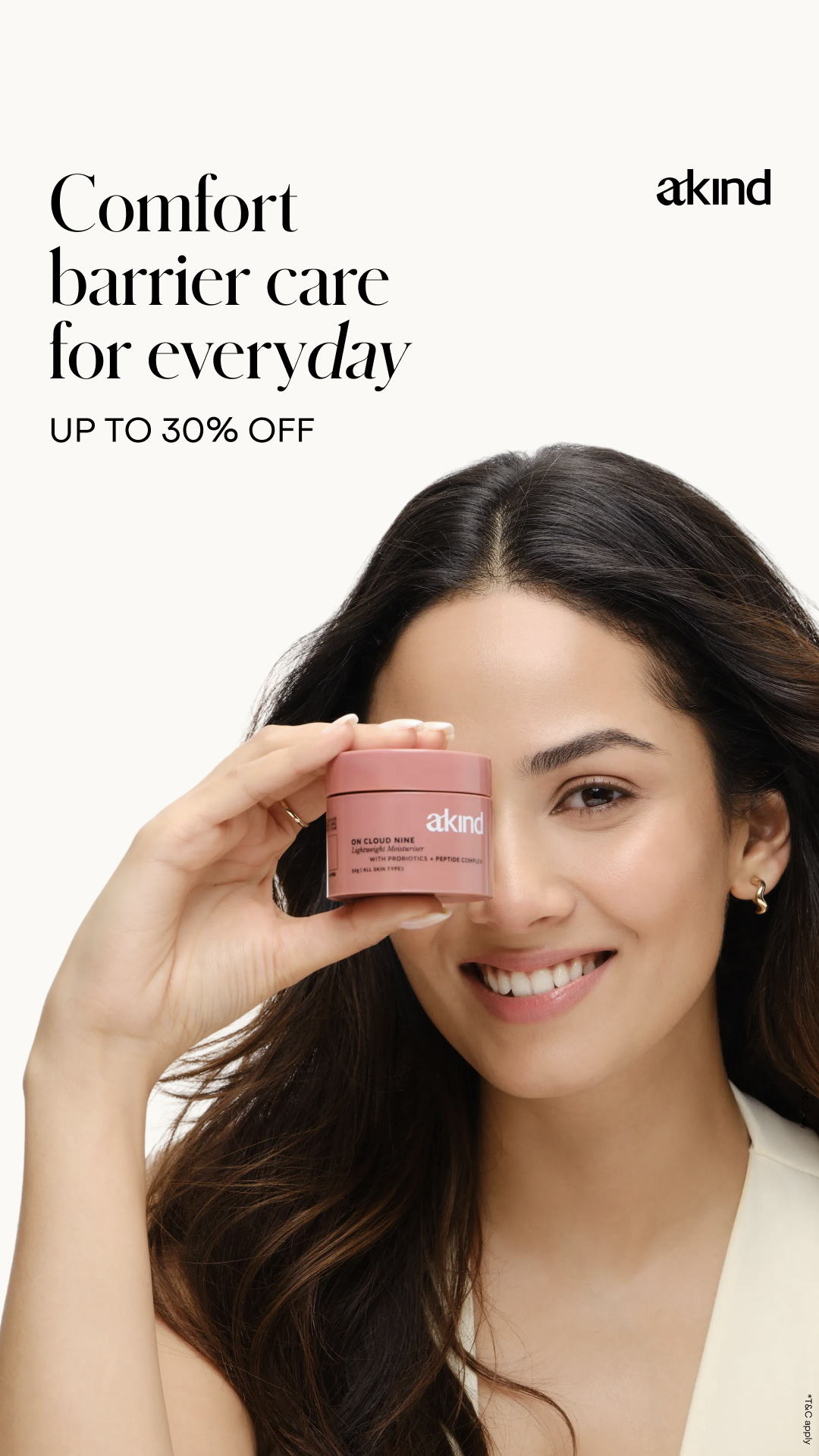 Akind Beauty Facebook ad