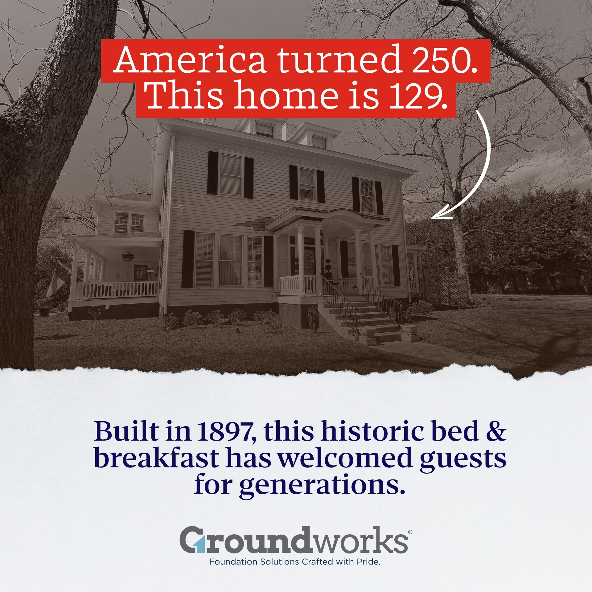 Groundworks Facebook ad