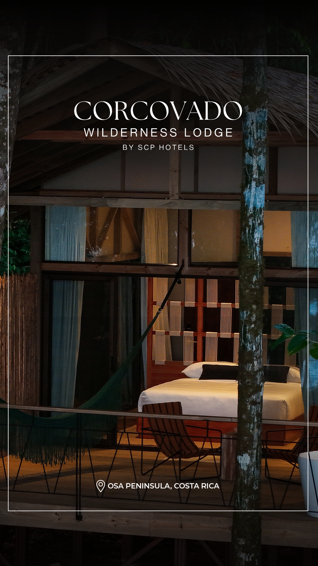 SCP Corcovado Wilderness Lodge Facebook ad